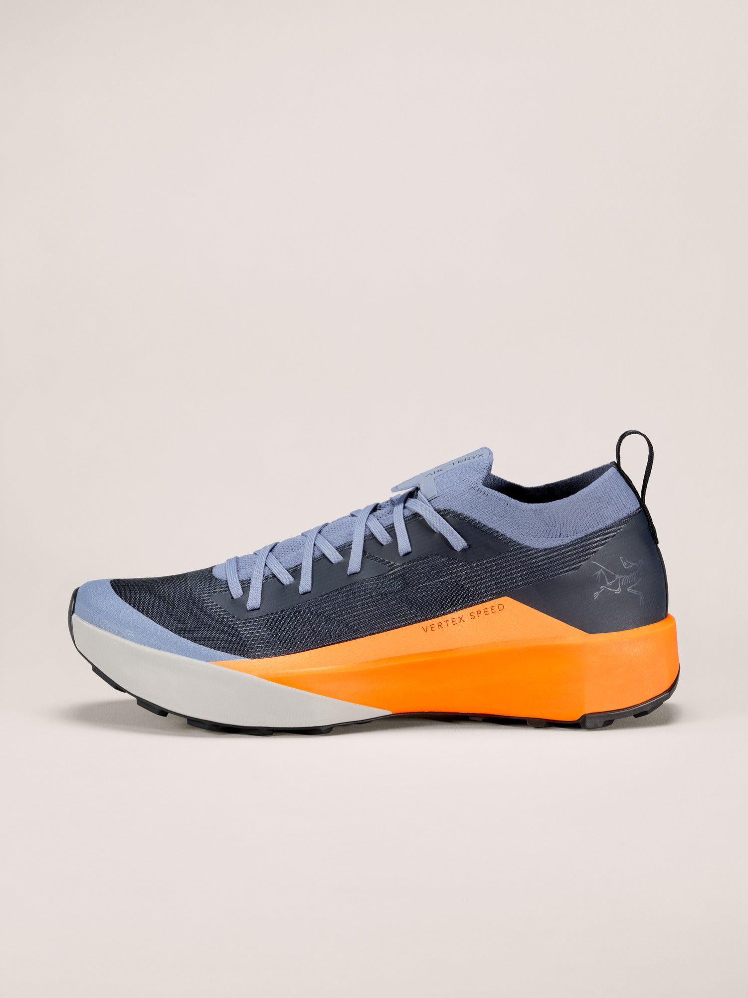 Arcteryx Outlet Vertex Speed Low Shoe Mens Stratus Carotene