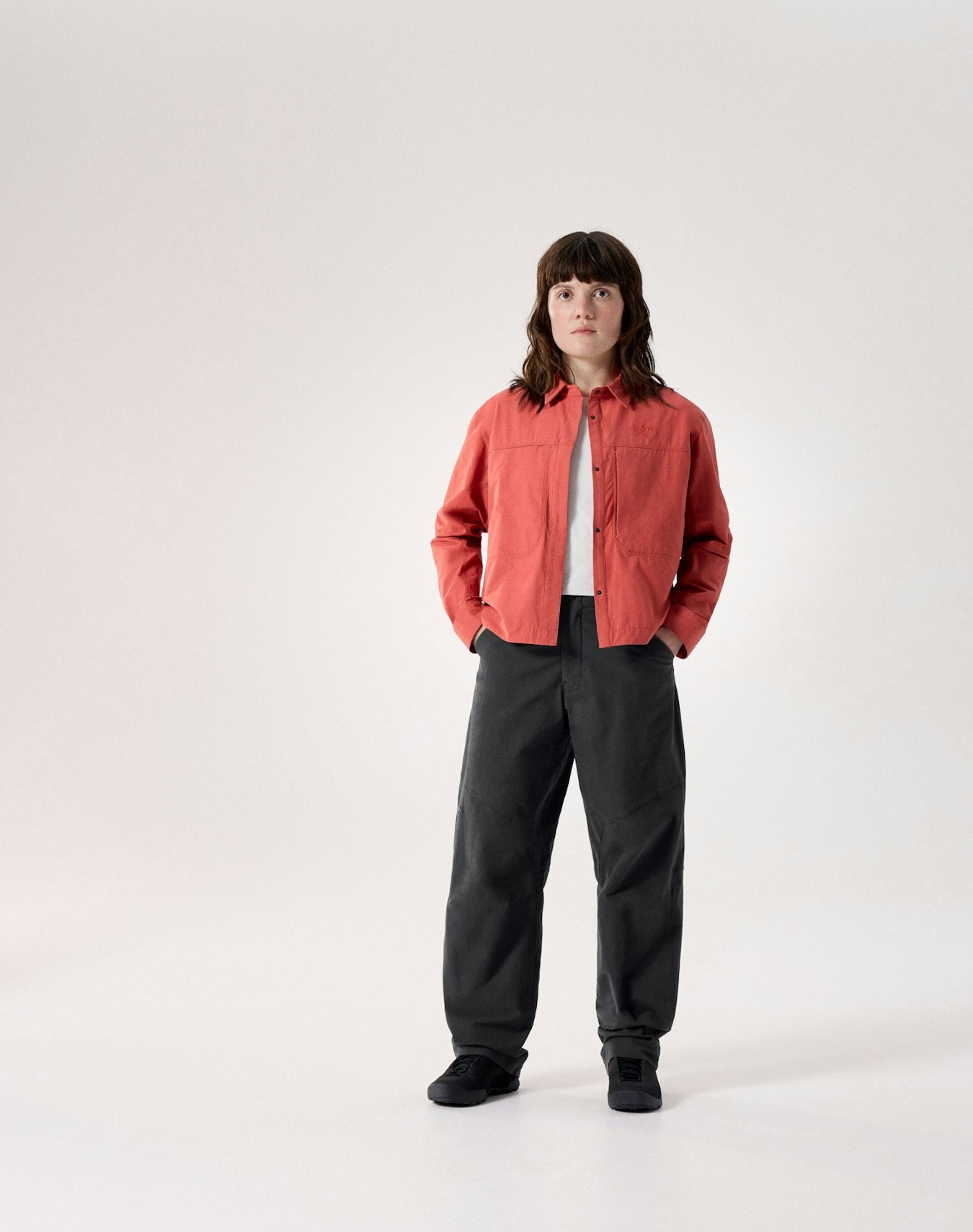 Arc'teryx Clarkia SL Cotton Overshirt Women's - Stone Red