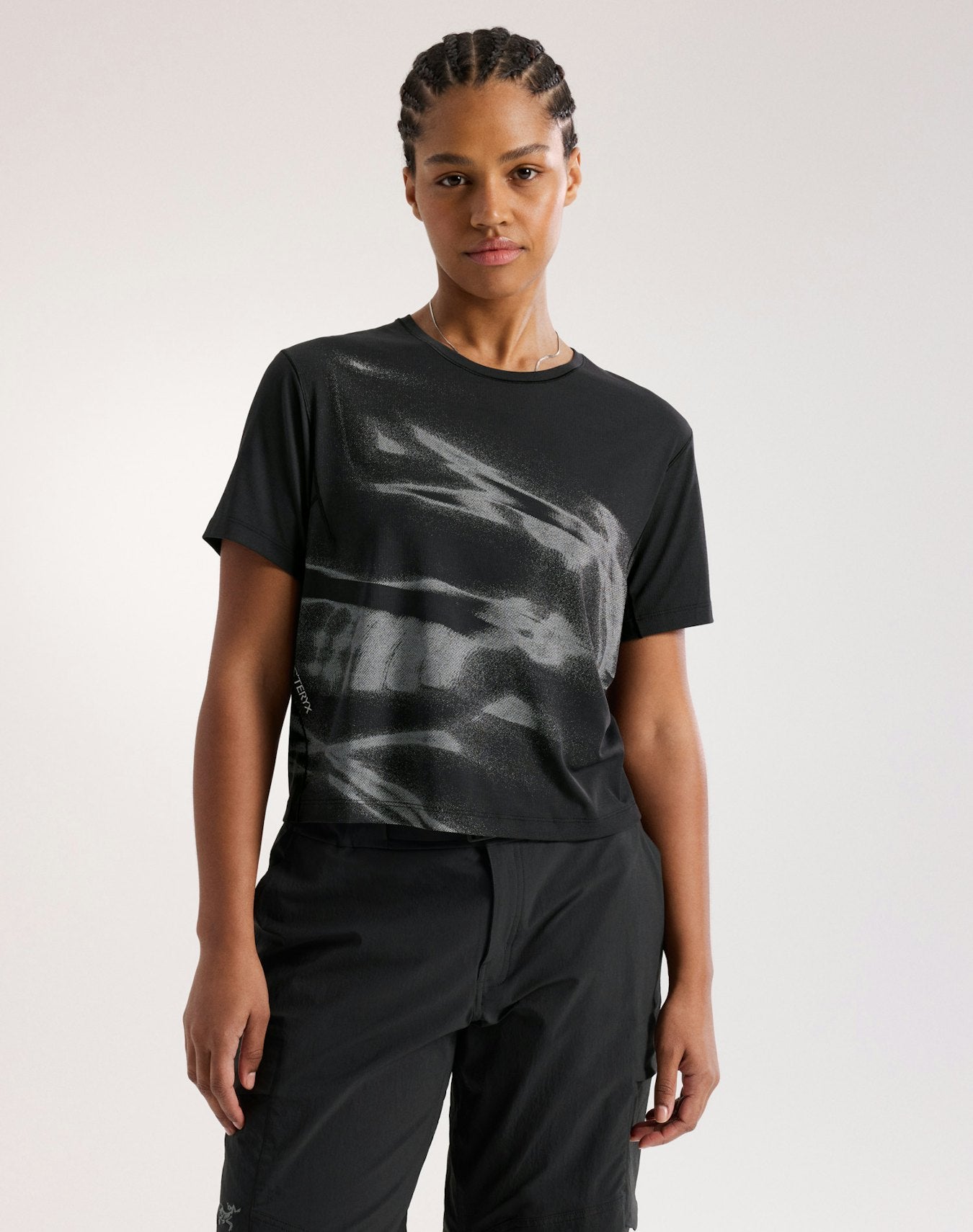 Arc'teryx Sunna Speed Bird Crop Shirt Women's Black