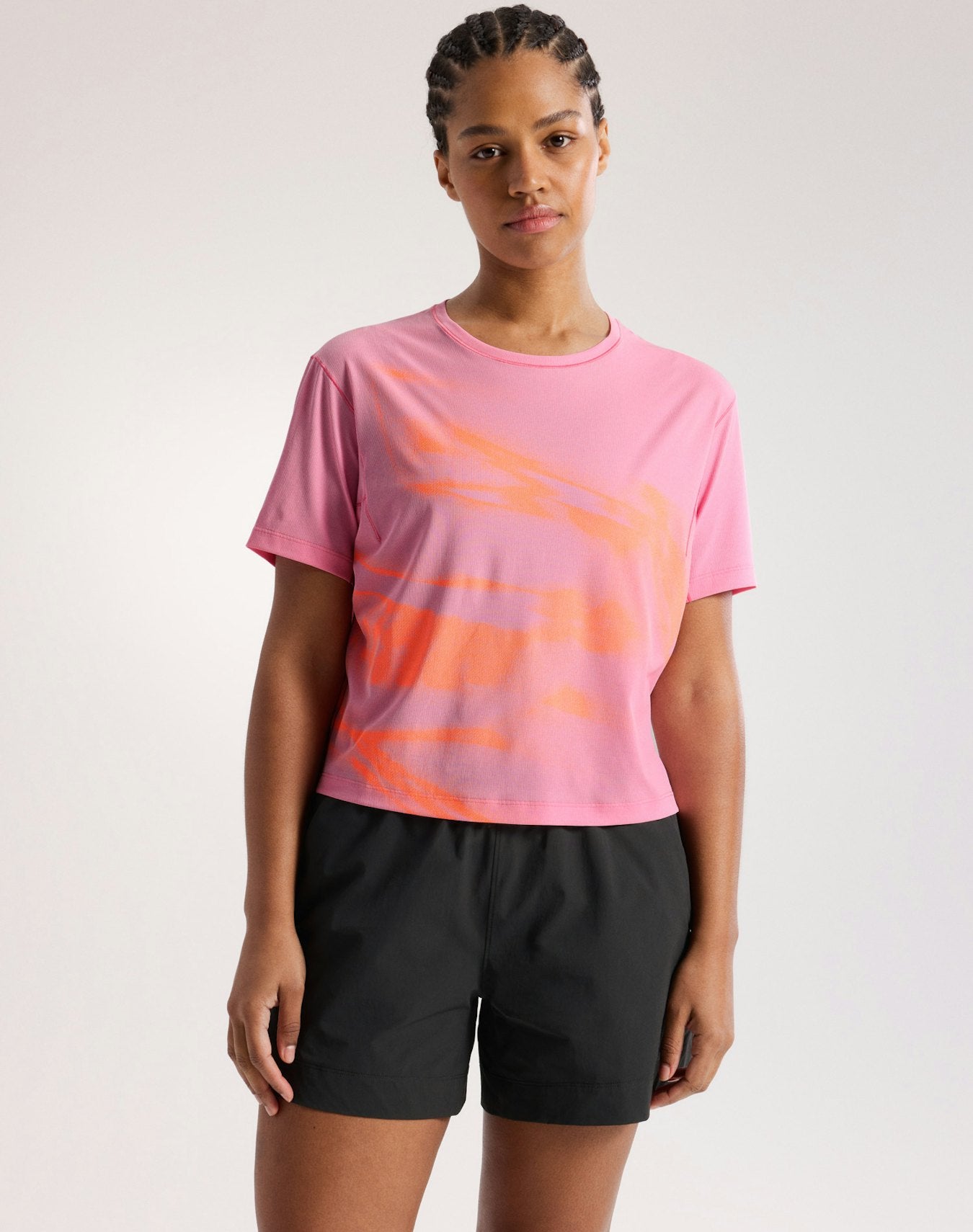 Arc'teryx Sunna Speed Bird Crop Shirt Women's - Pineberry