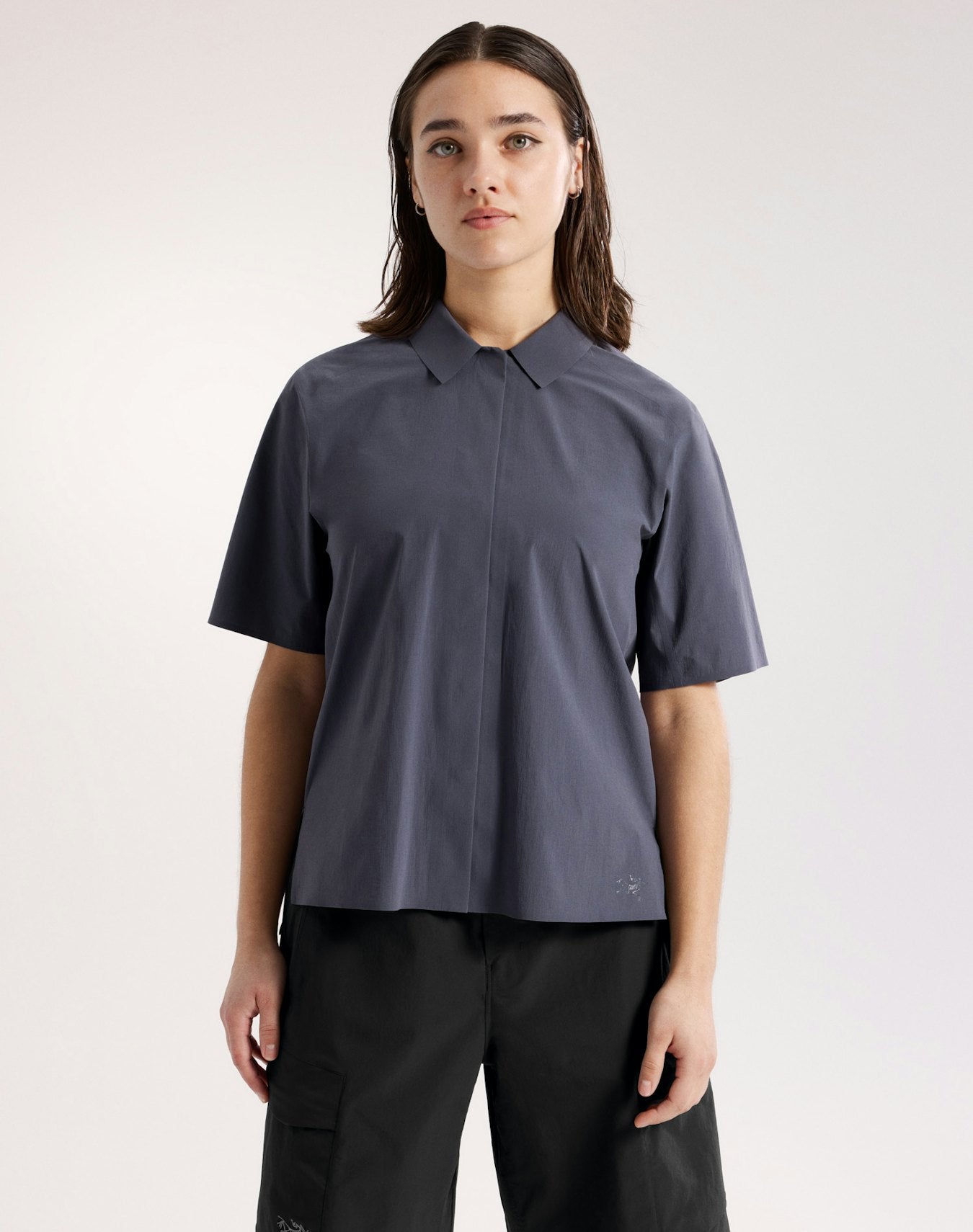 Arc'teryx Olia Shirt SS Women's - Dk Stratus