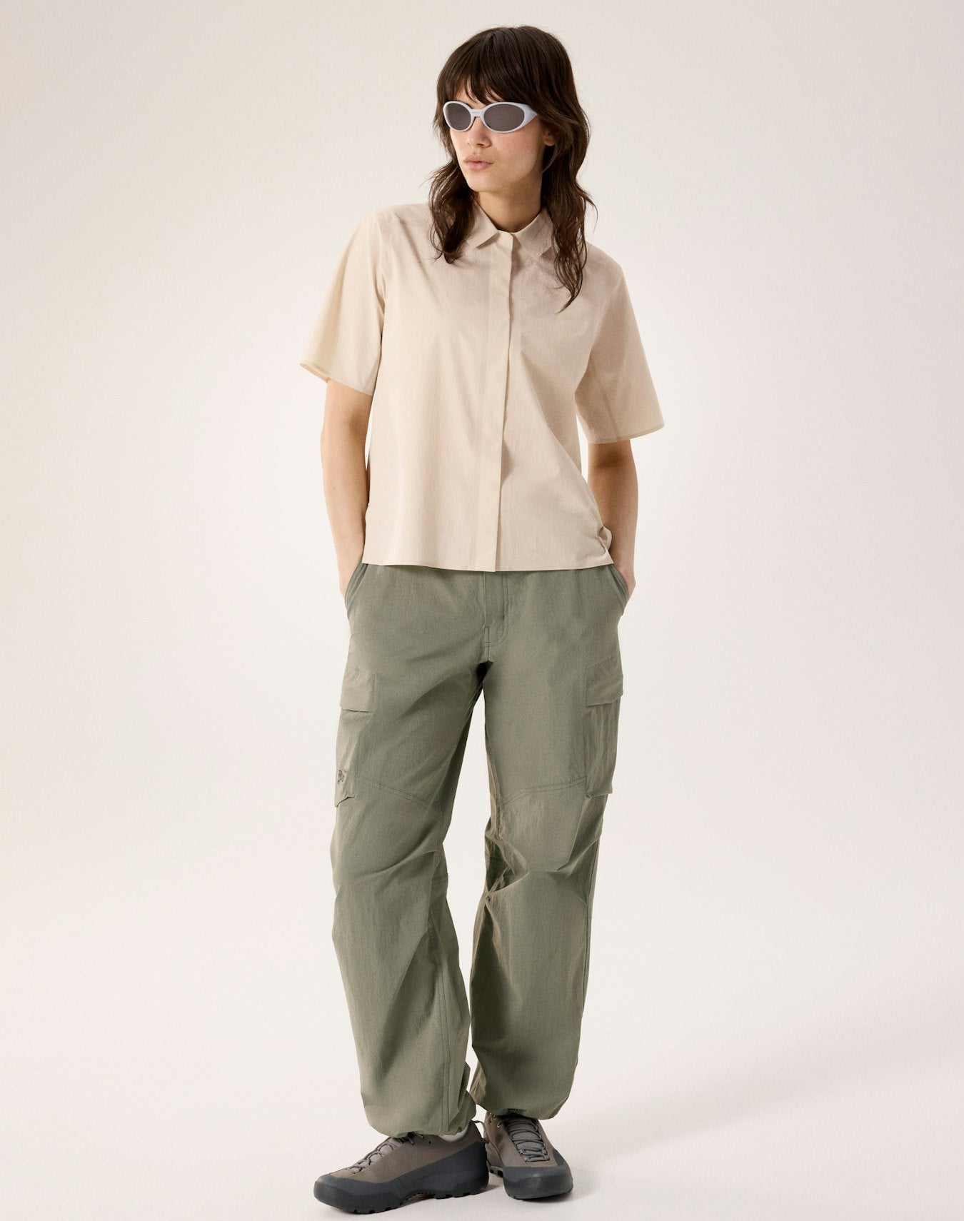 Arc'teryx Olia Shirt SS Women's - Sea Salt