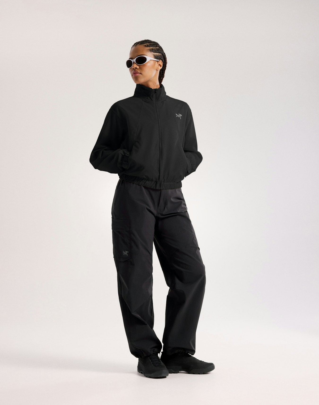 Arc'teryx Naya Cropped Stowhood Jacket Women's - Black