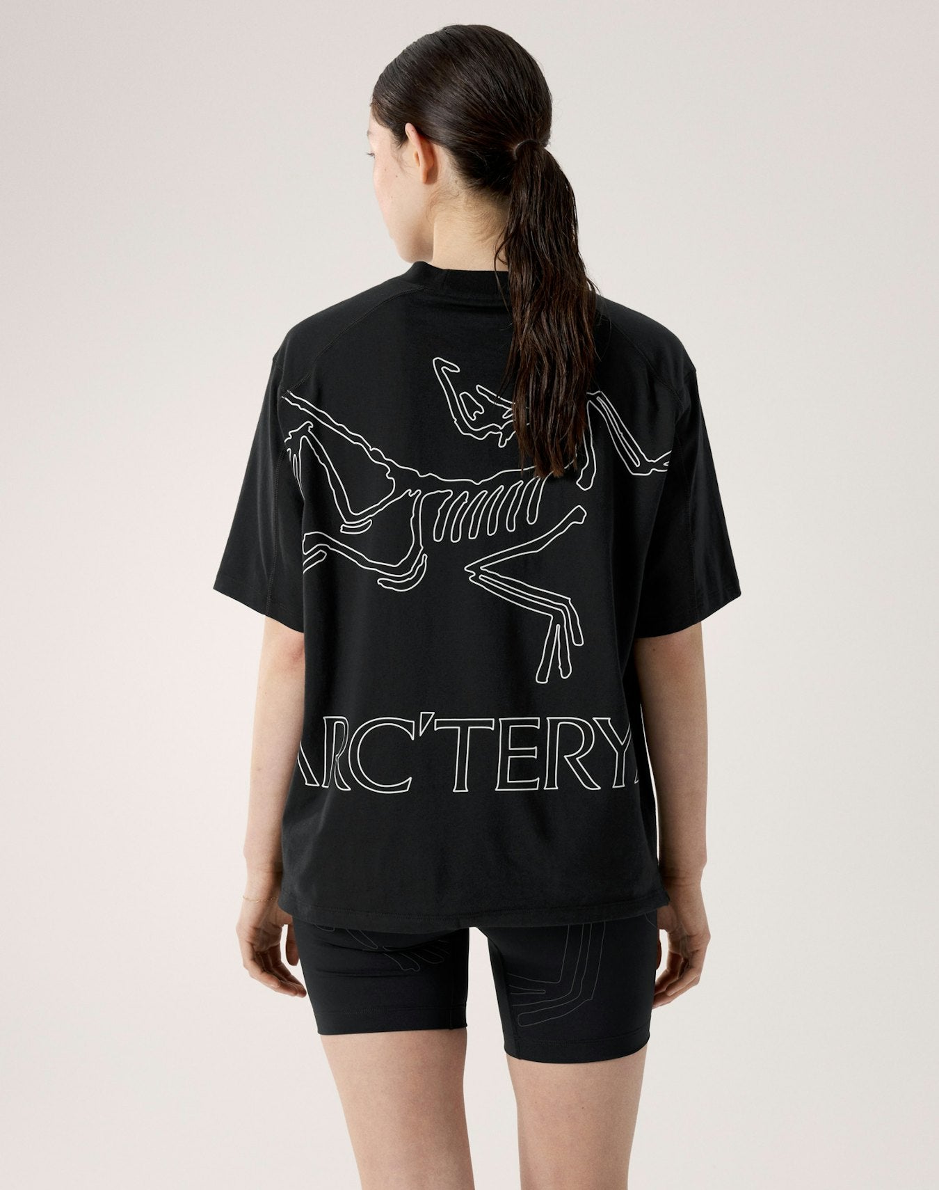 Arc'teryx Subida SS Tee Women's - Black / Arctic Silk