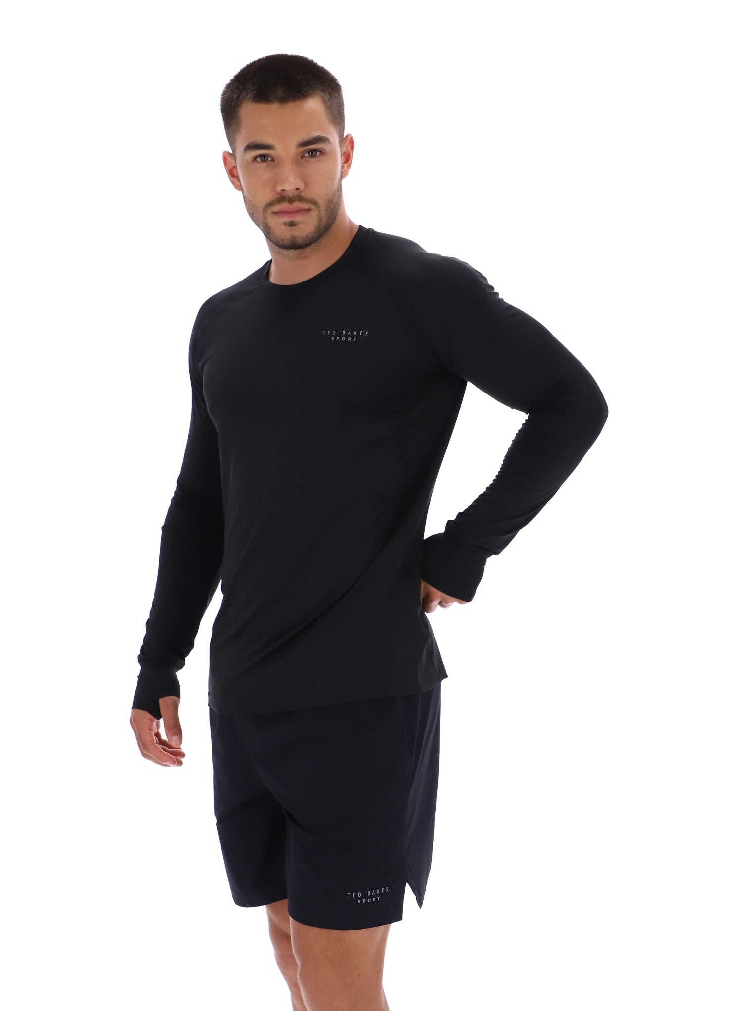 Ted Baker Sam Performance Long Sleeve Training Top
