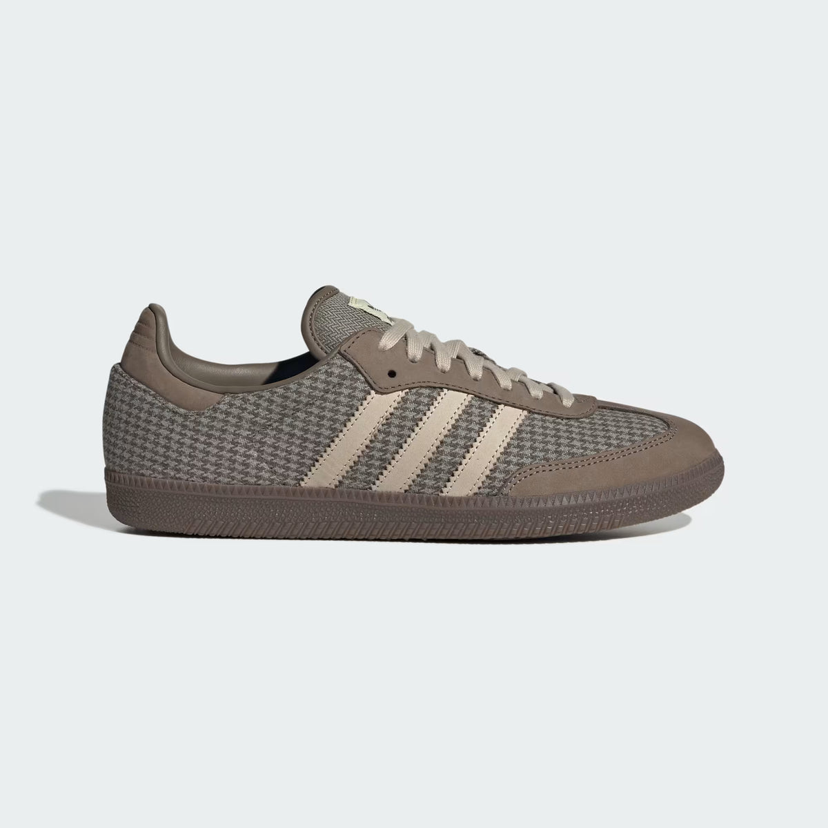 Adidas Samba Blanch Brown Khaki Three Silver Pebble