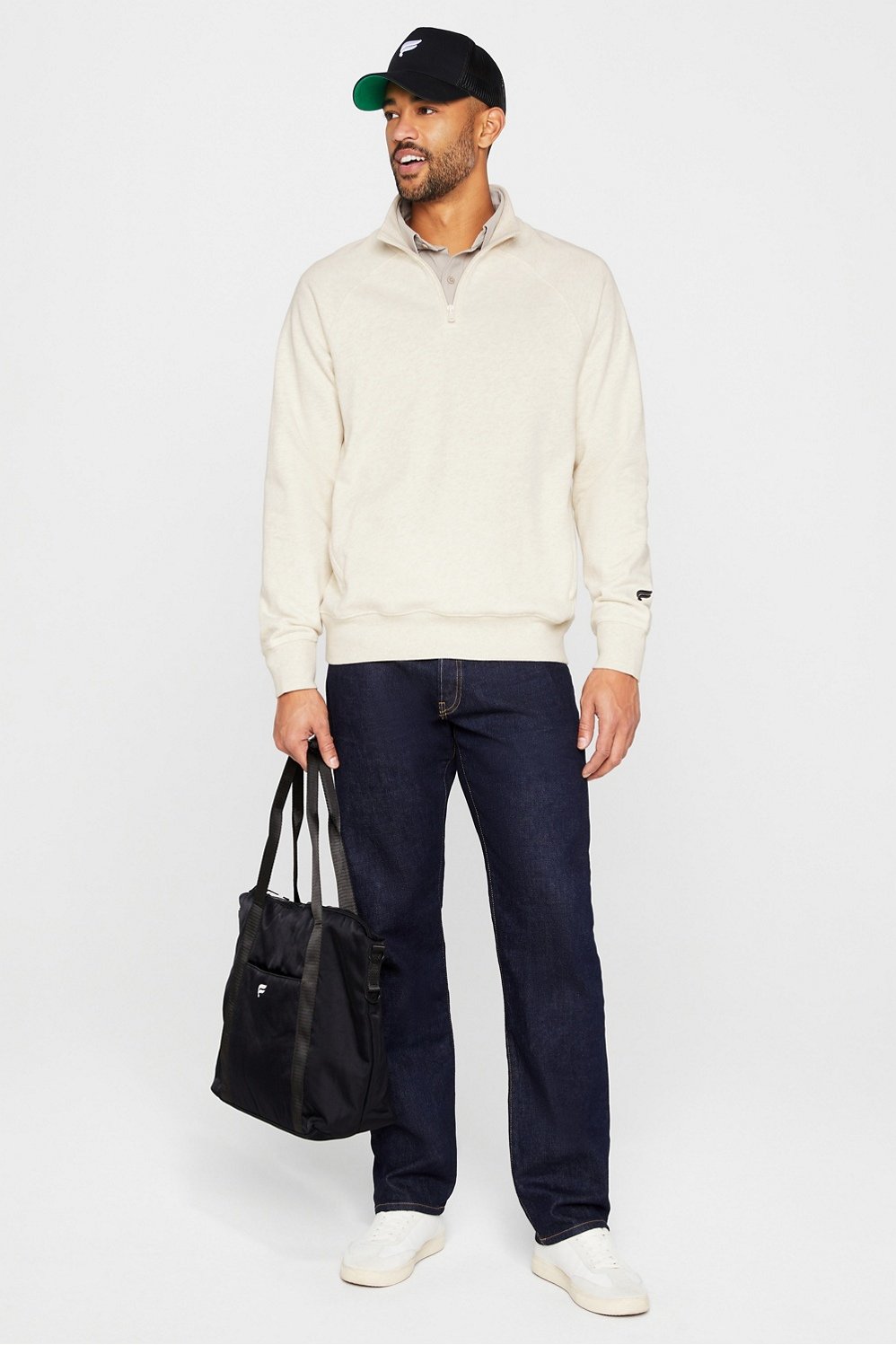Fabletics The Year Round Terry Quarter Zip