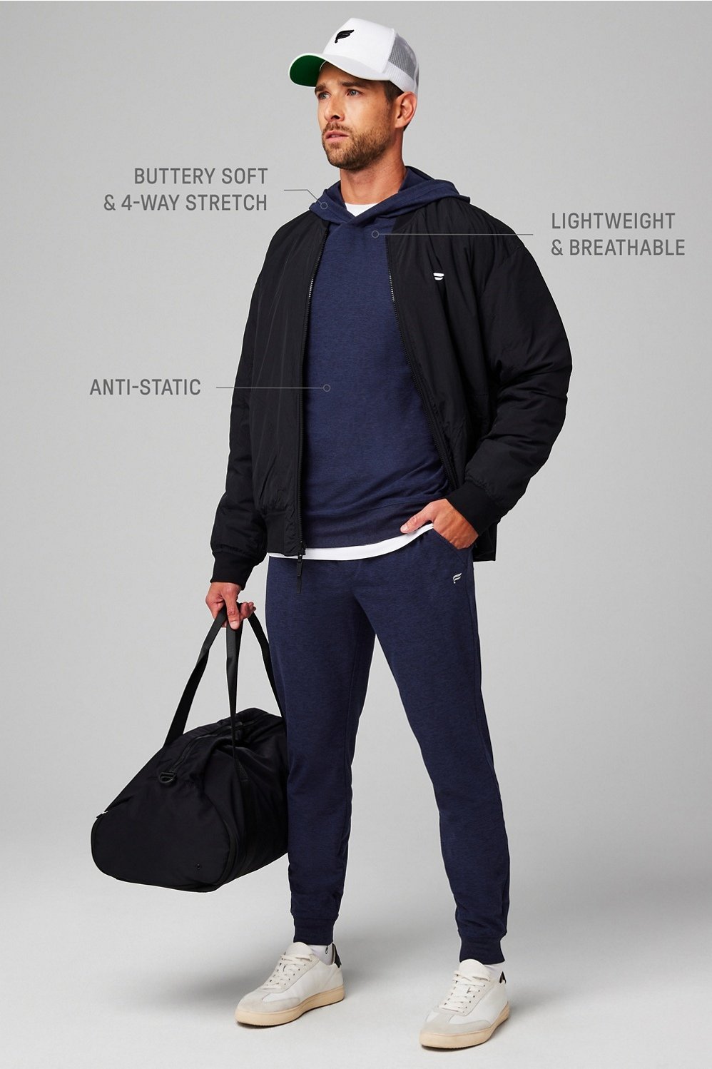 Fabletics The Cloud Jersey Hoodie