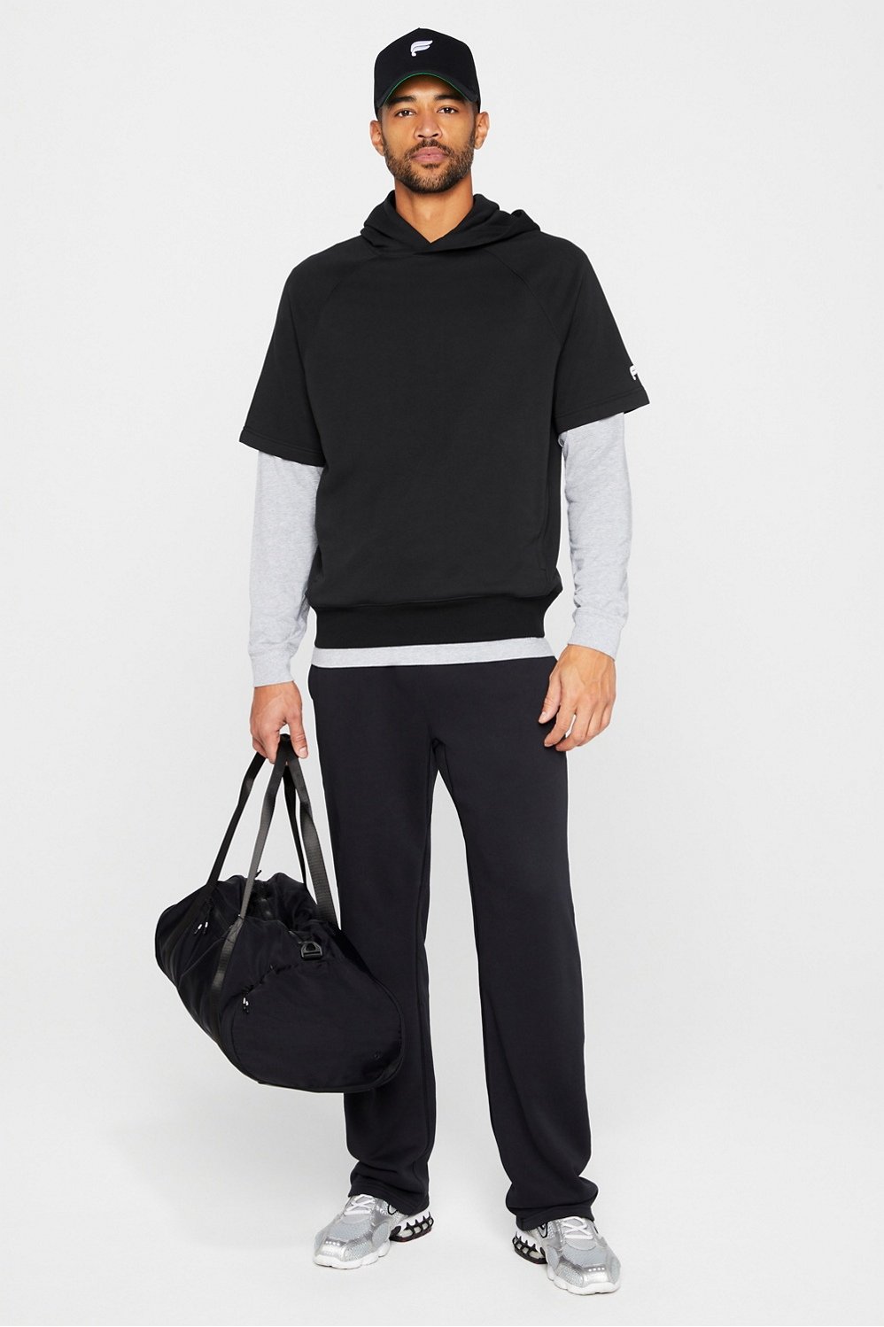 Fabletics The Year Round Terry Short Sleeve Hoodie