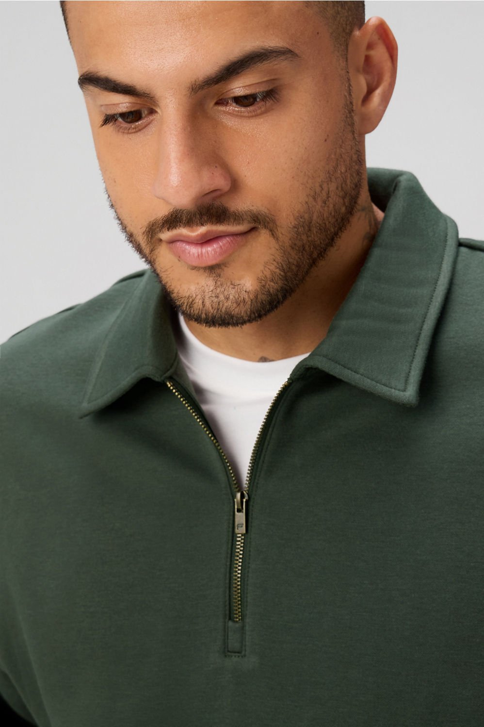 Fabletics The Go-To Quarter Zip Polo