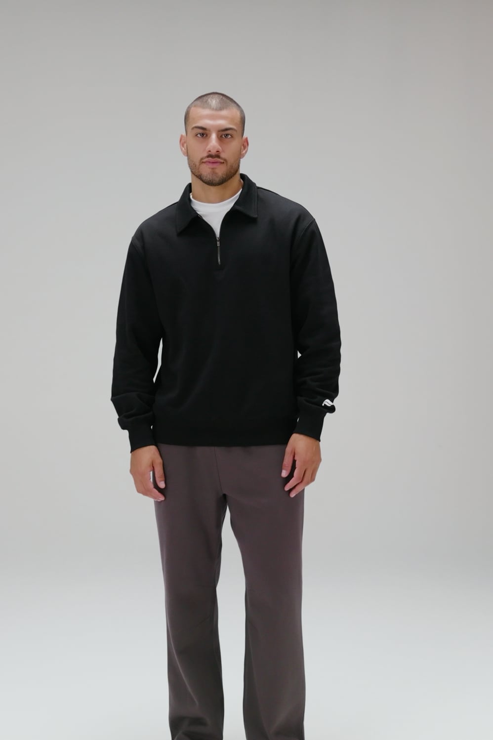 Fabletics The Go-To Quarter Zip Polo