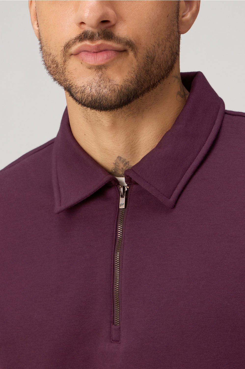 Fabletics The Go-To Quarter Zip Polo
