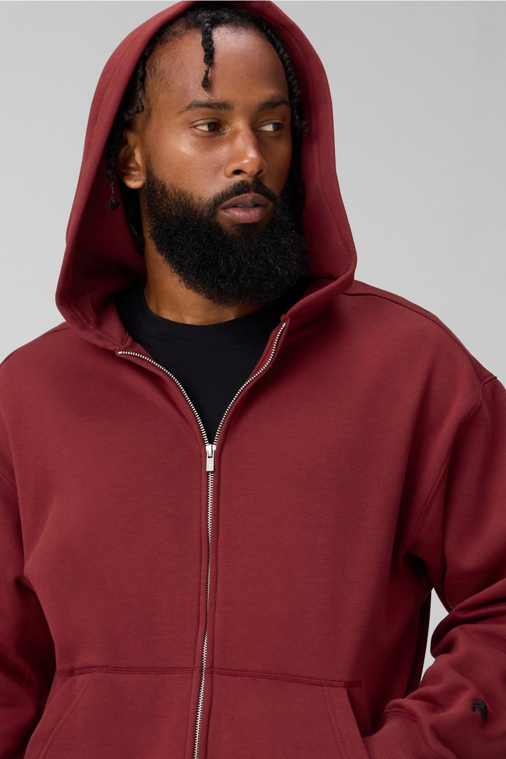 Fabletics The Go-To Full Zip Hoodie (Oversized)
