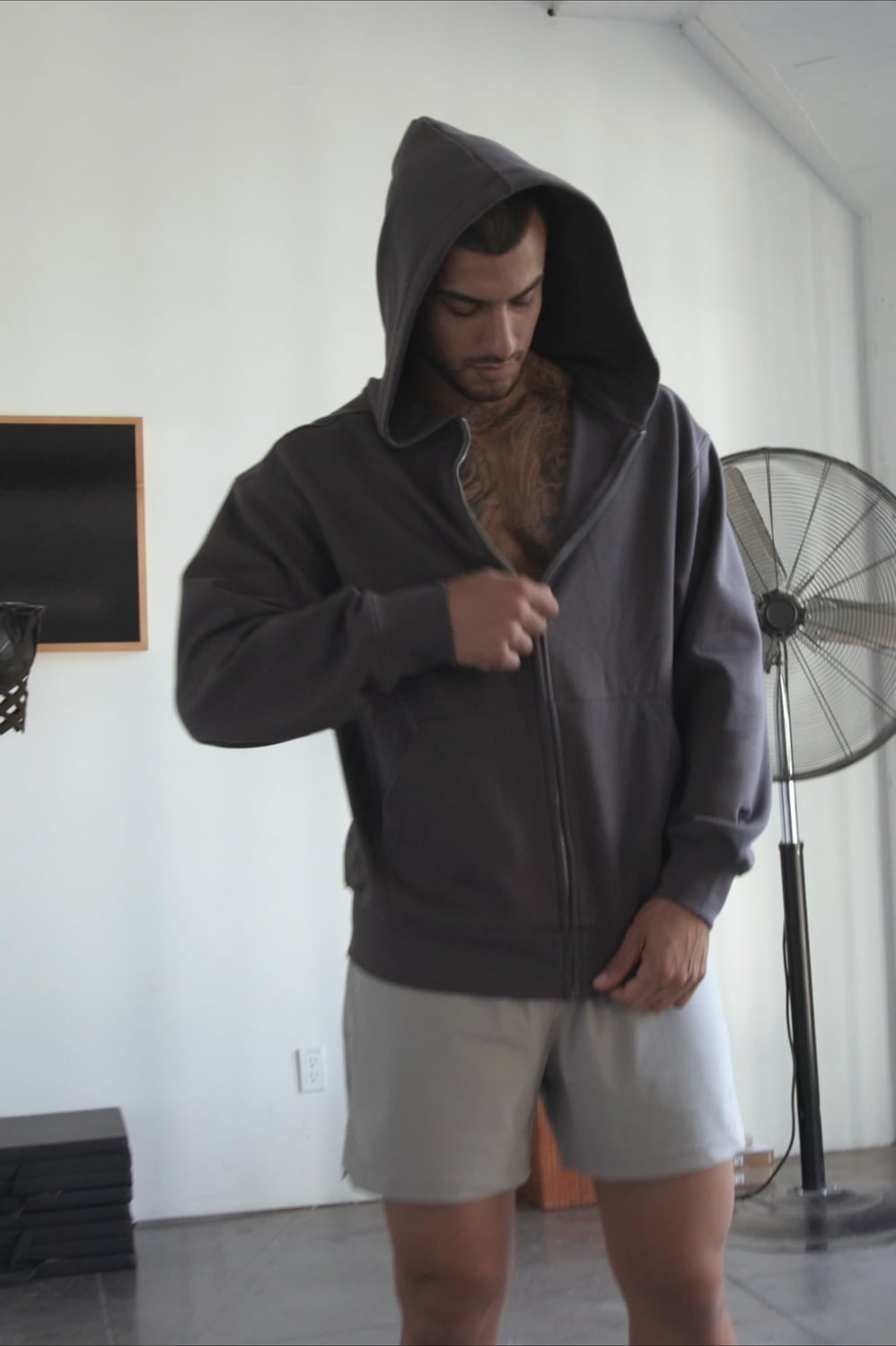 Fabletics The Go-To Full Zip Hoodie (Oversized)