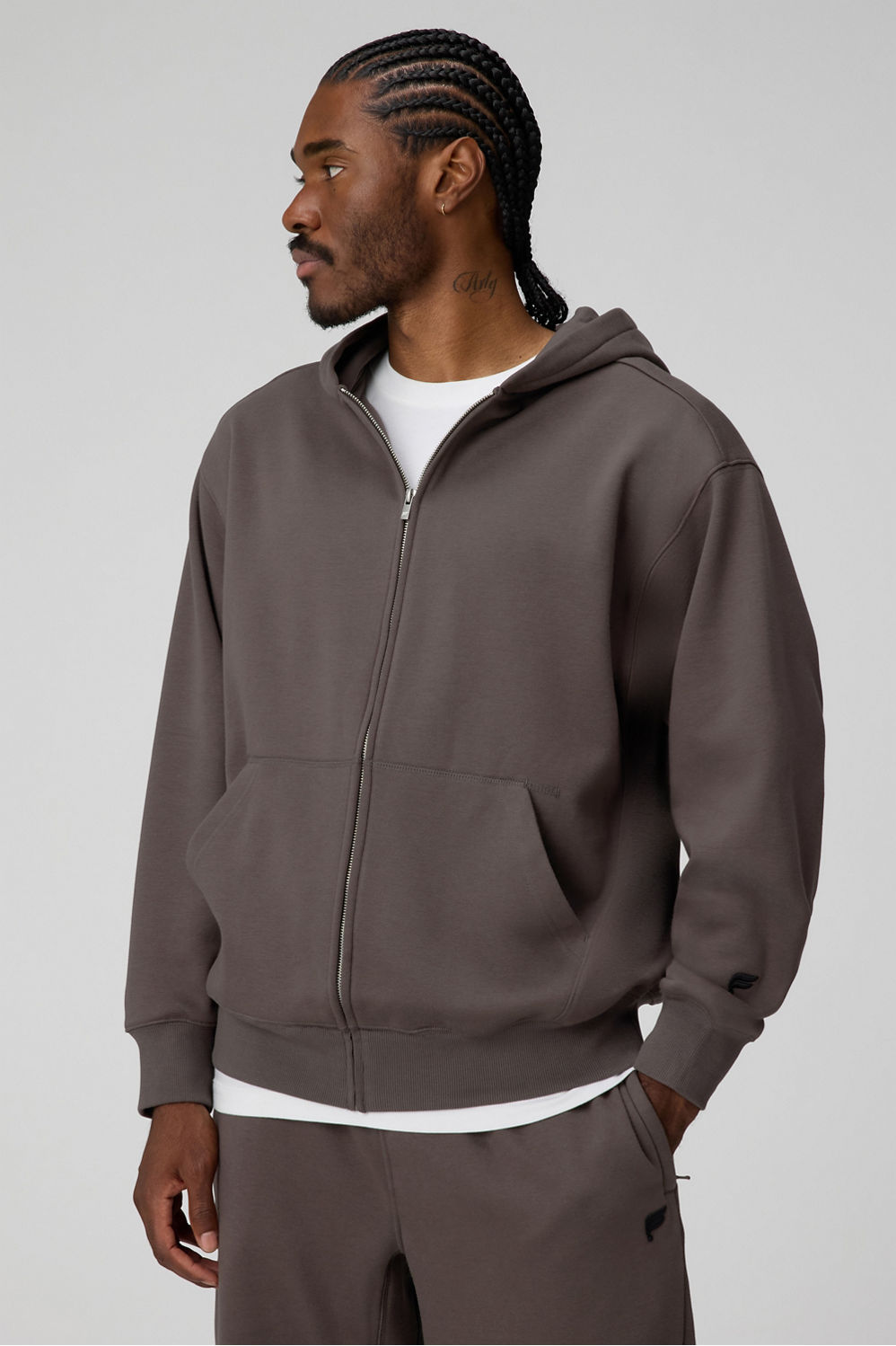 Fabletics The Go-To Full Zip Hoodie (Oversized)