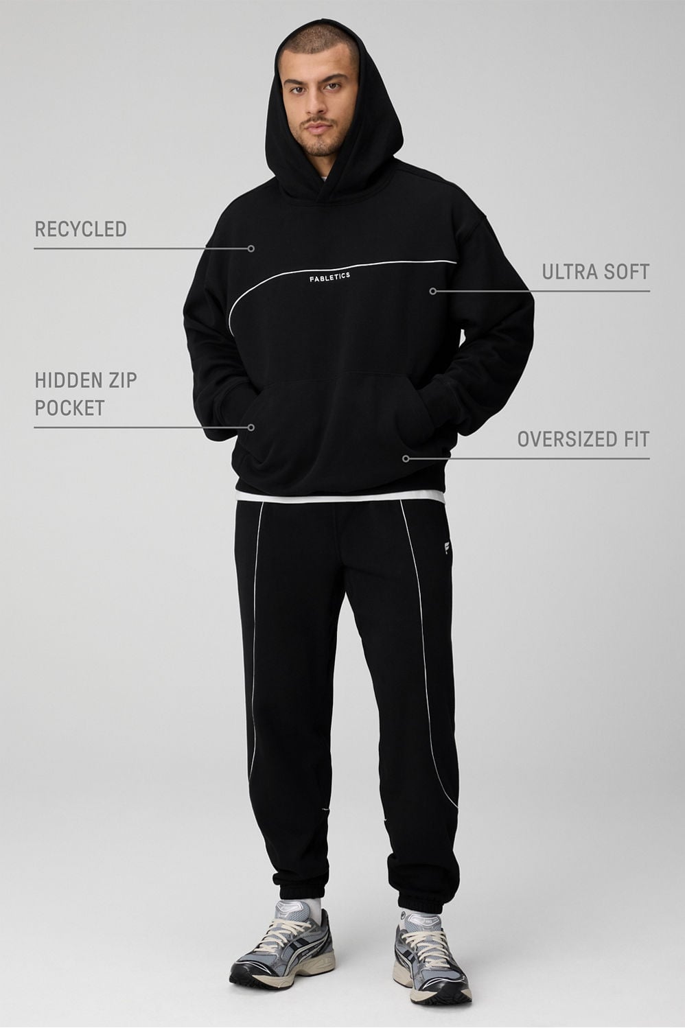 Fabletics The Go-To Hoodie (Oversized)