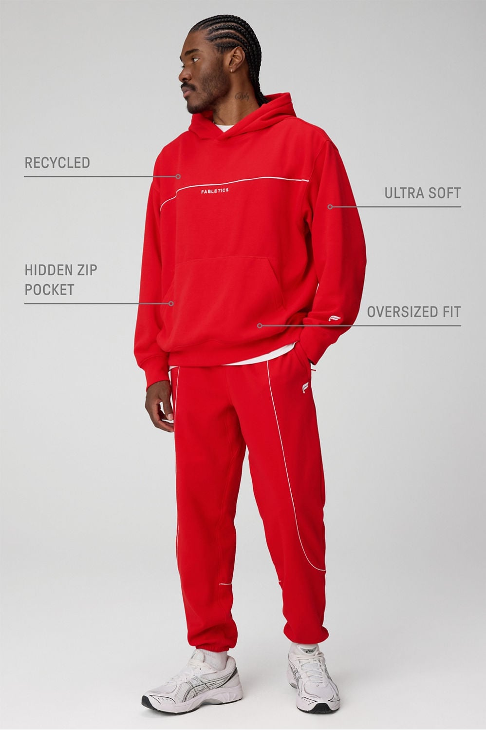 Fabletics The Go-To Hoodie (Oversized)