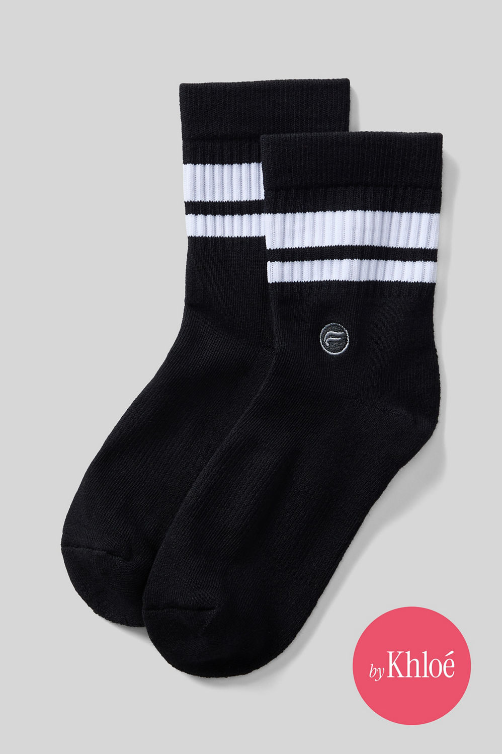 Fabletics The Everyday Quarter Crew Sock