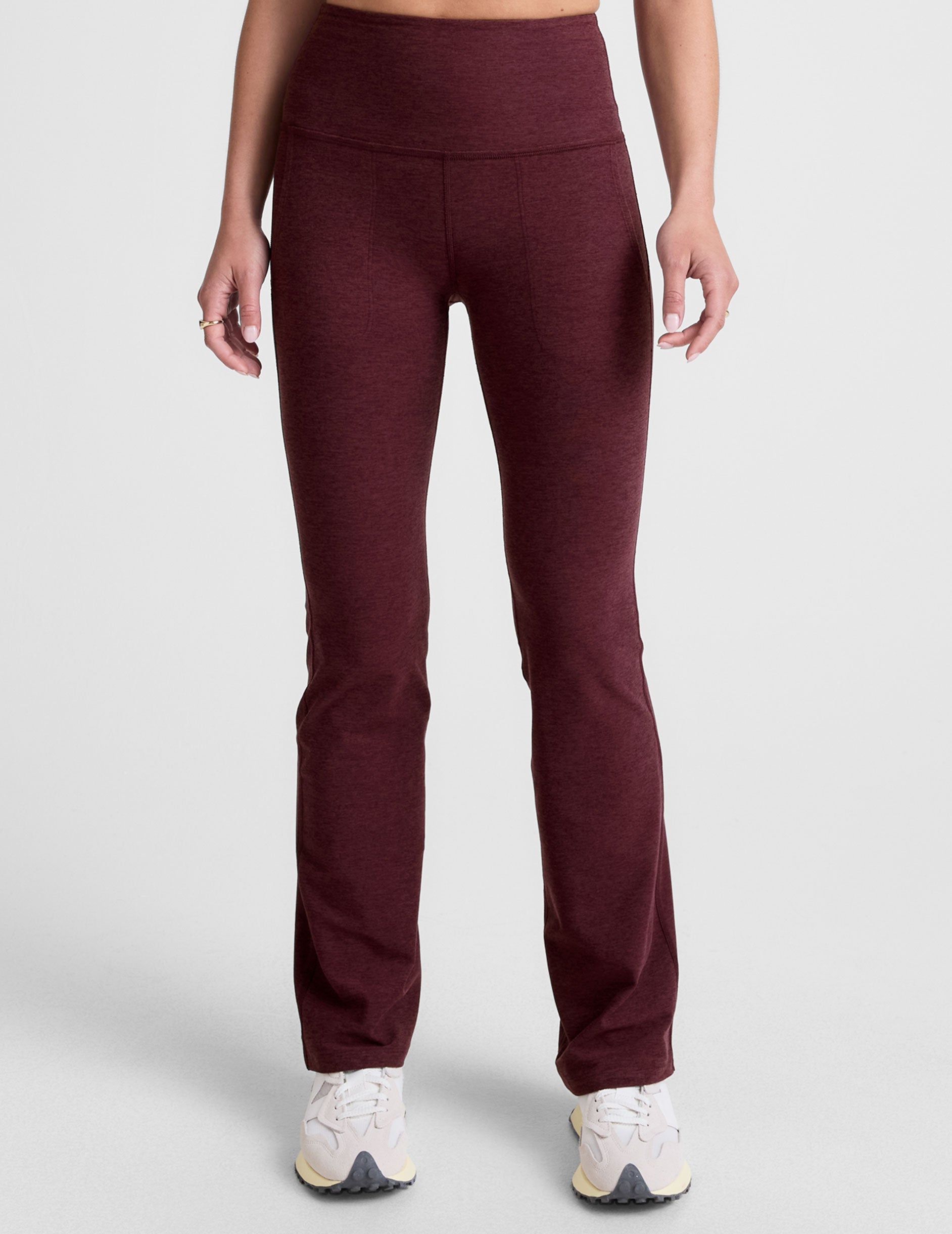 Beyond Yoga Spacedye High Waisted Practice Pocket Bootcut Pant 31 Women's