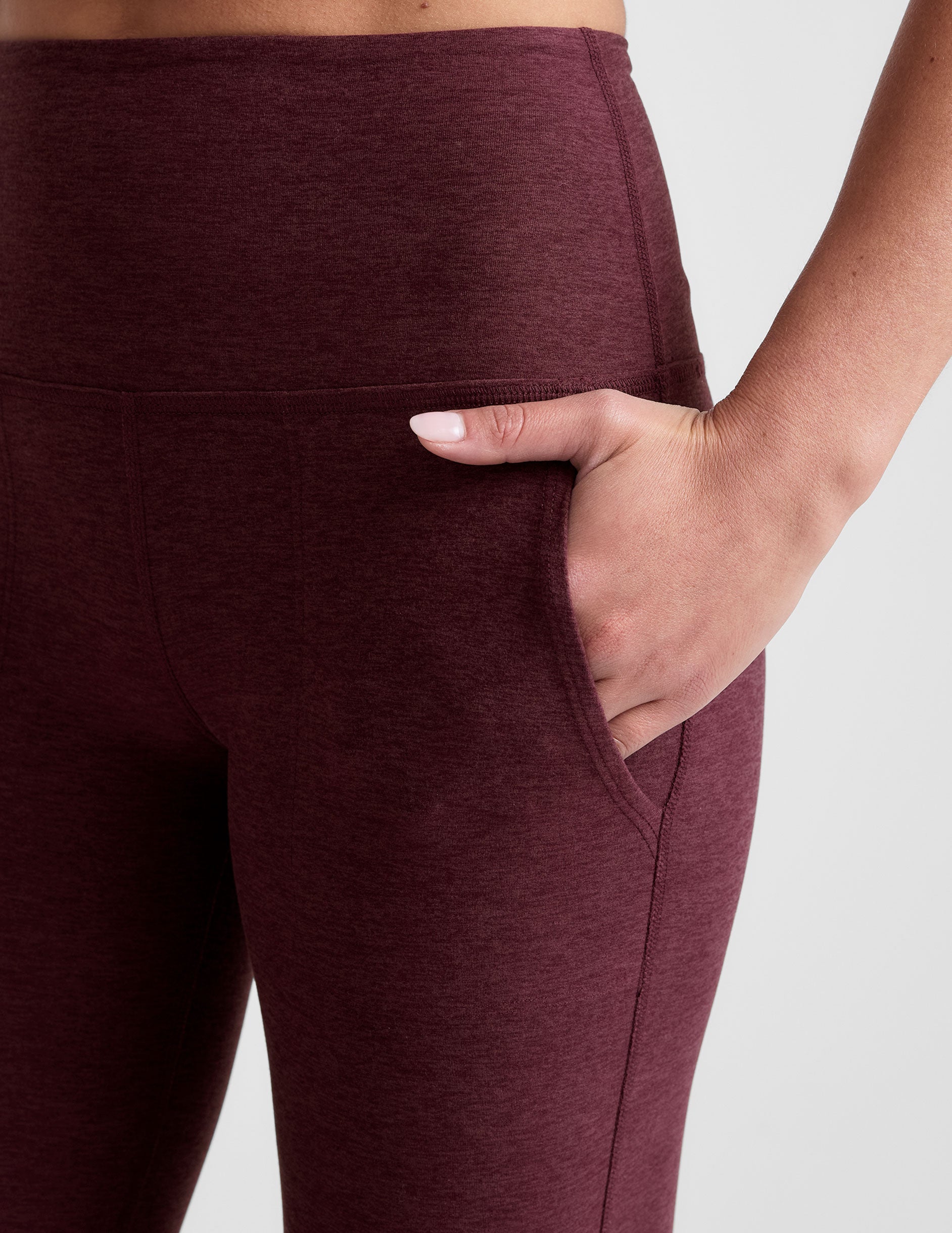 Beyond Yoga Spacedye High Waisted Practice Pocket Bootcut Pant 31 Women's