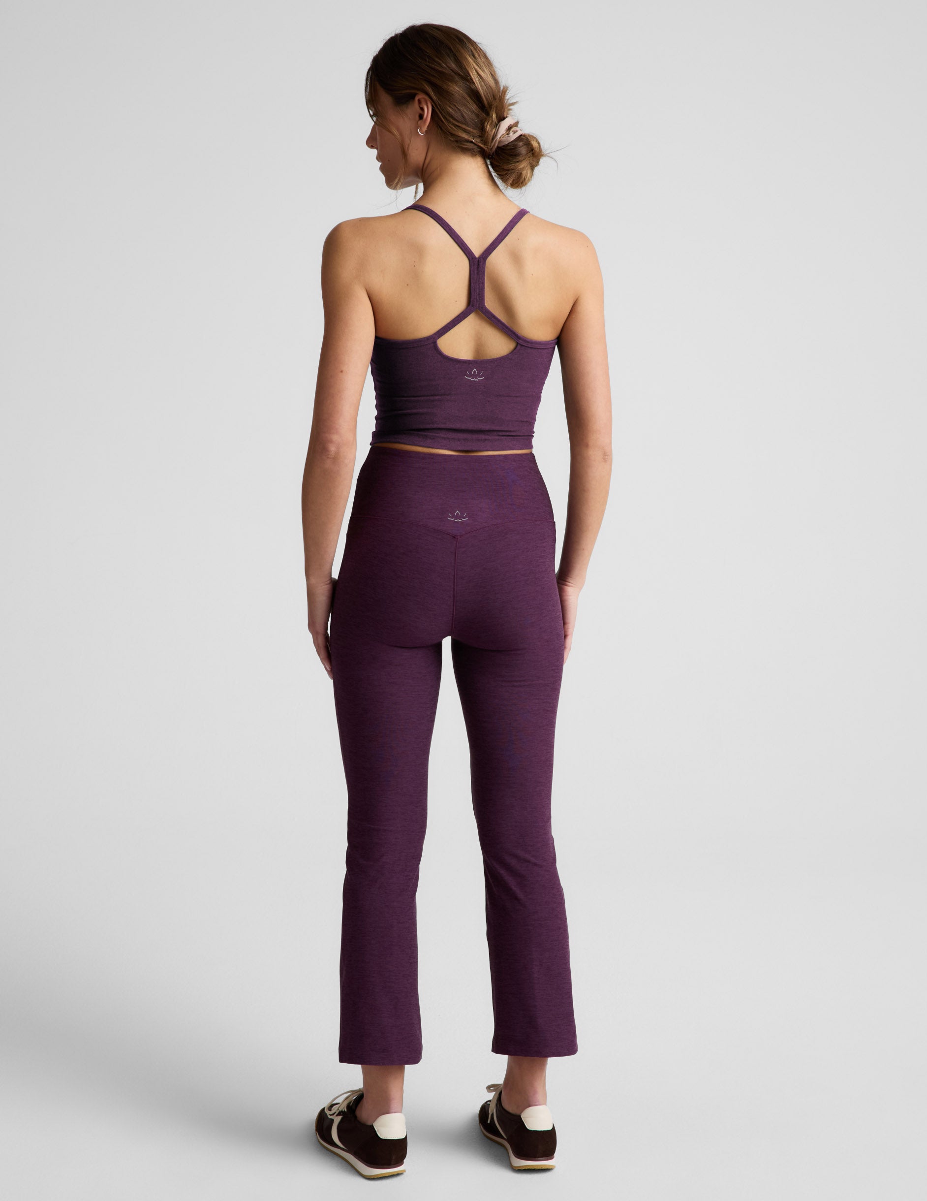Beyond Yoga Spacedye Pintuck Kick Flare High Waisted Pant Women's