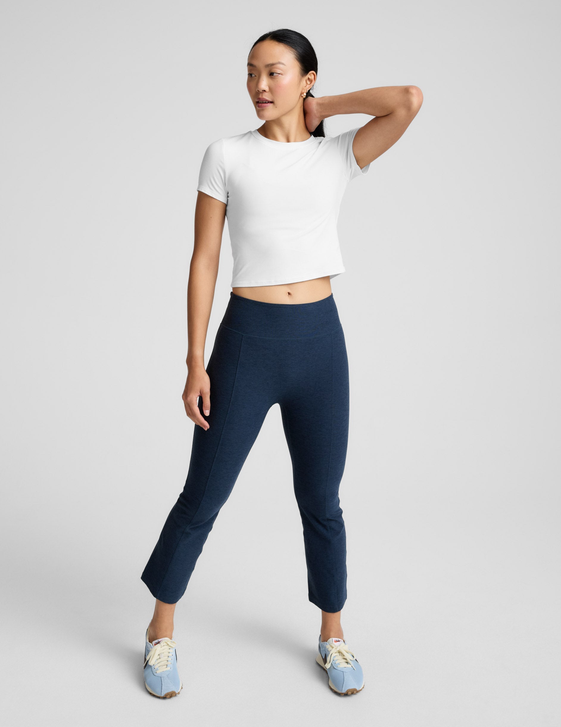 Beyond Yoga Spacedye Pintuck Kick Flare High Waisted Pant Women's