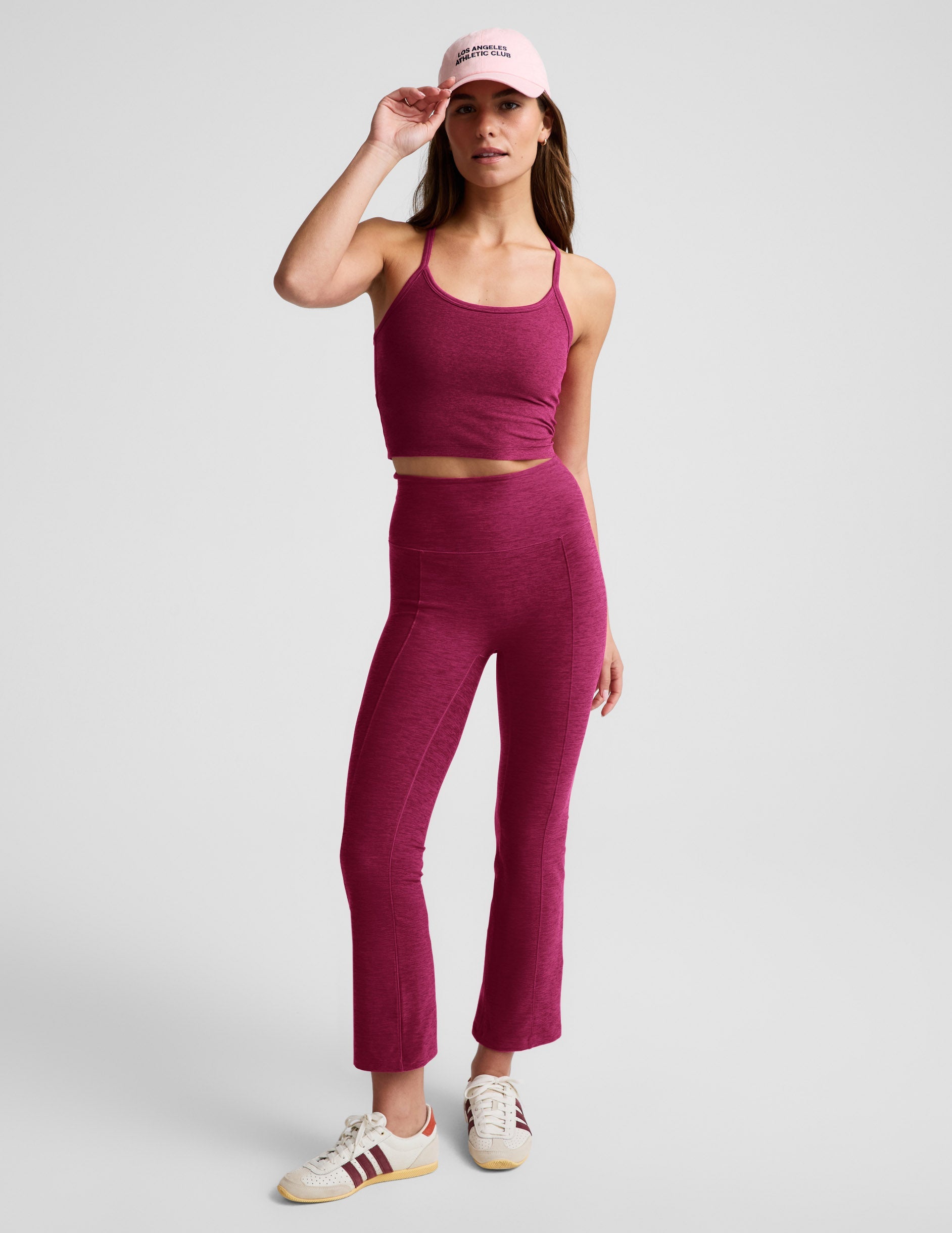 Beyond Yoga Spacedye Pintuck Kick Flare High Waisted Pant Women's