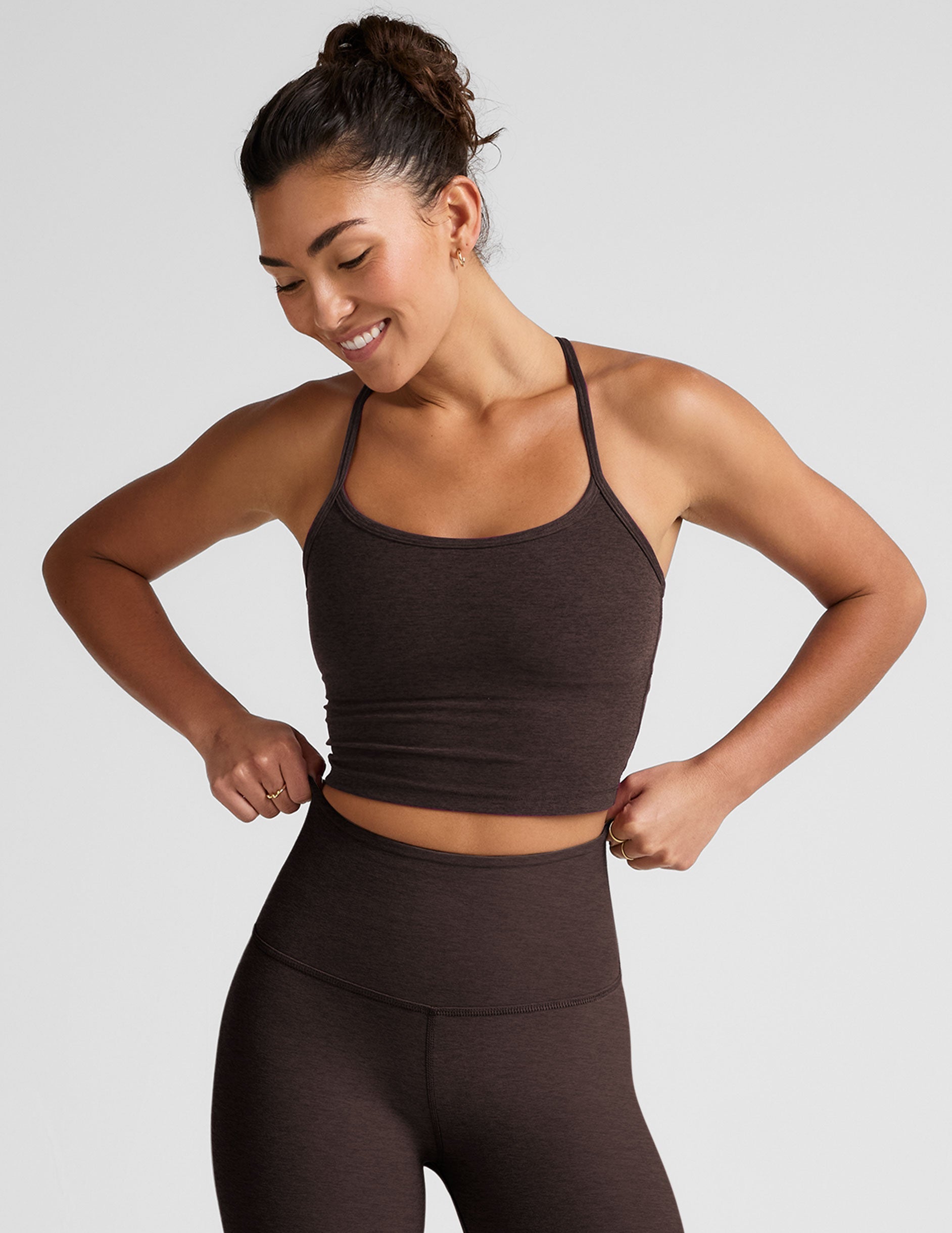 Beyond Yoga Spacedye Slim Racerback Cropped Tank Women's