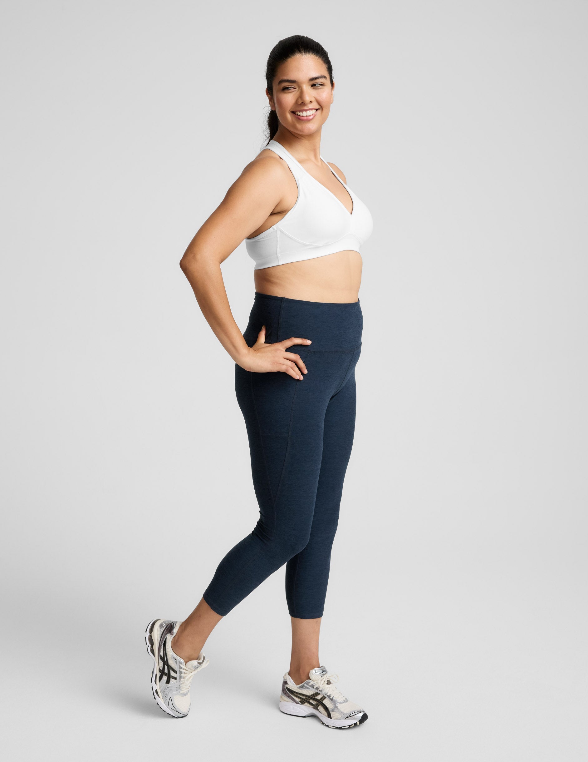 Beyond Yoga Spacedye Out Of Pocket High Waisted Midi Legging Women's