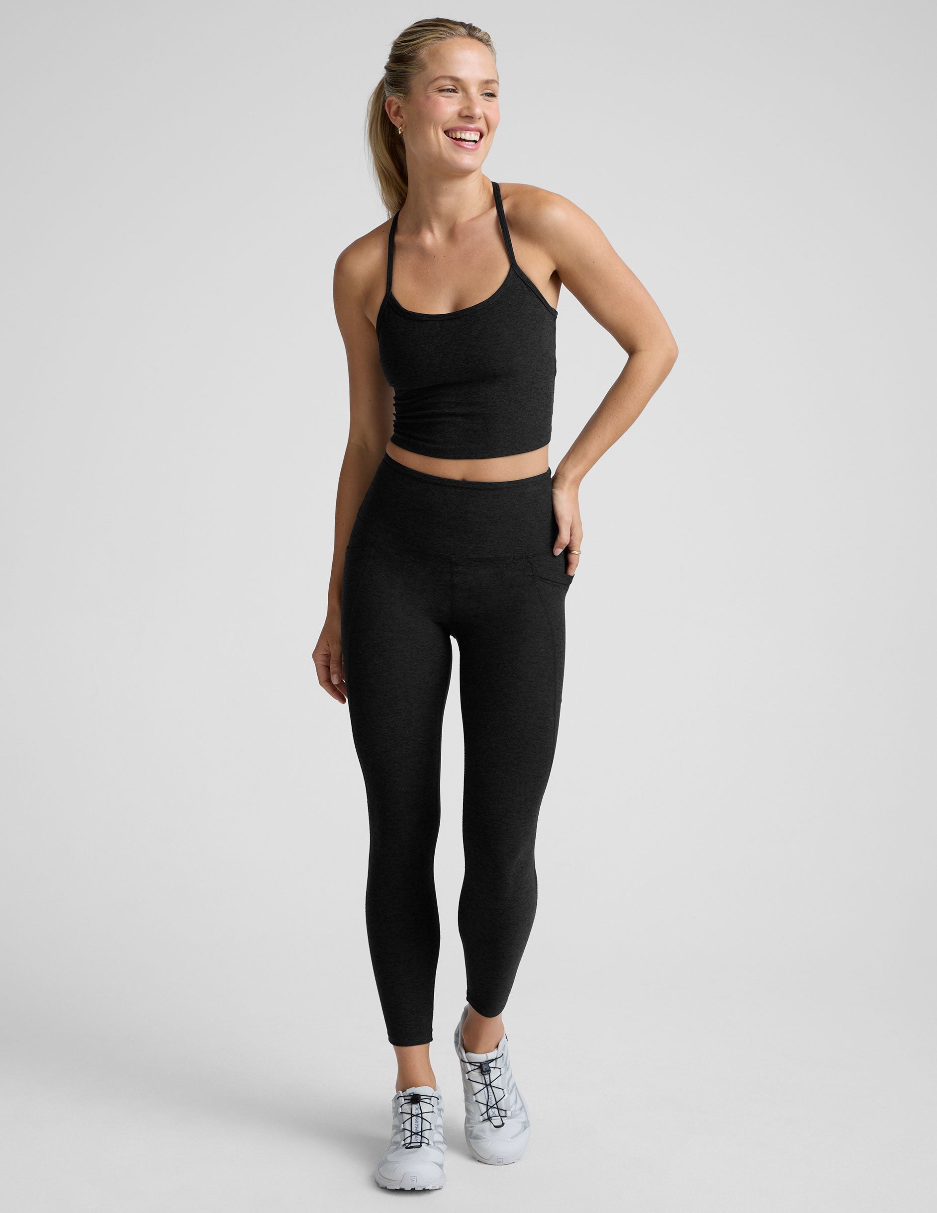 Beyond Yoga Spacedye Out Of Pocket High Waisted Midi Legging Women's