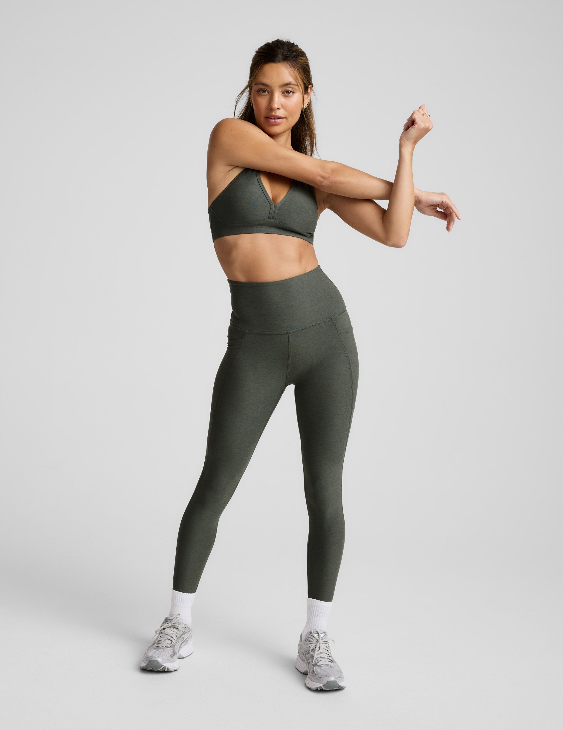 Beyond Yoga Spacedye Out Of Pocket High Waisted Midi Legging Women's