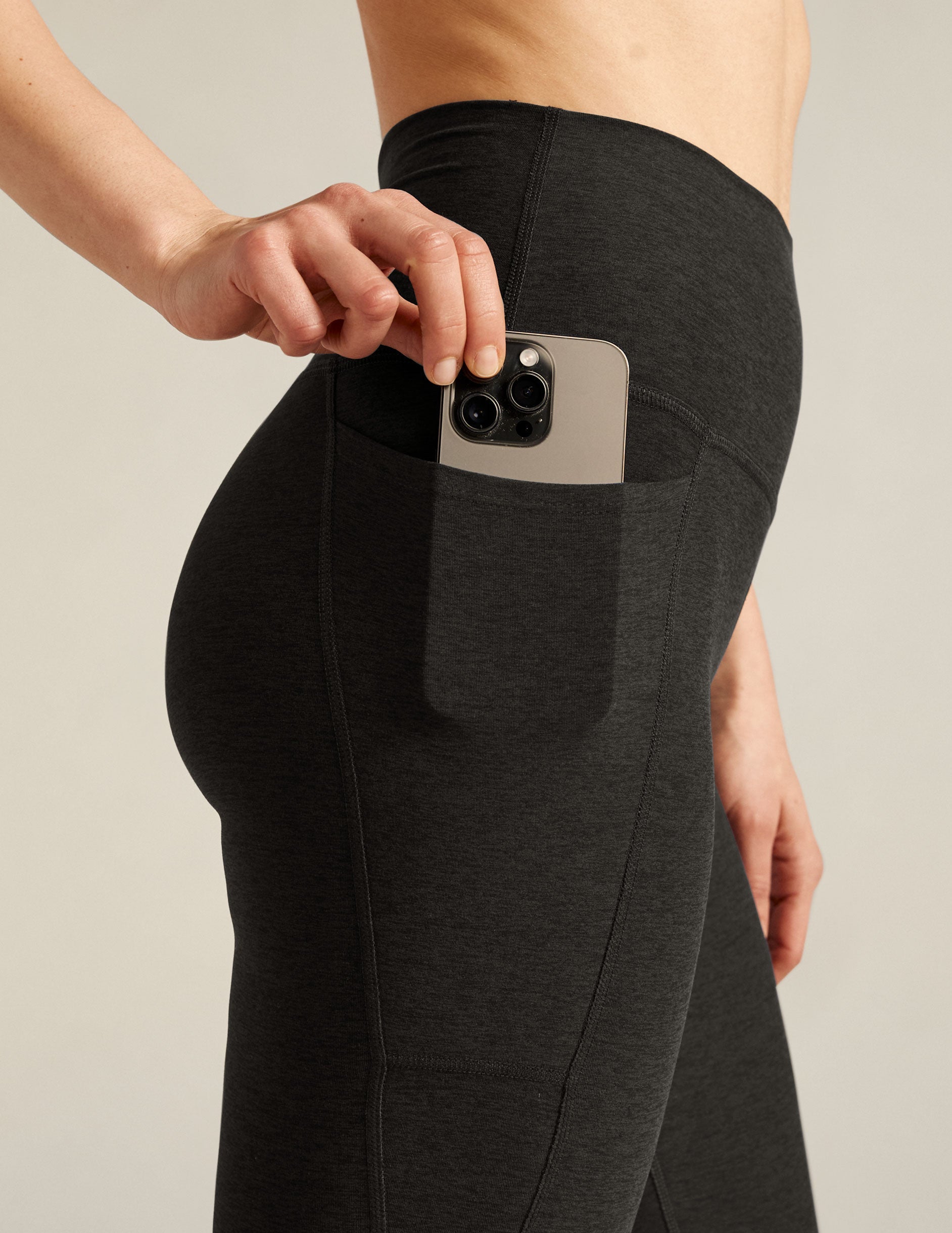 Beyond Yoga Spacedye High Waisted Pocket Pedal Pusher Legging Women's