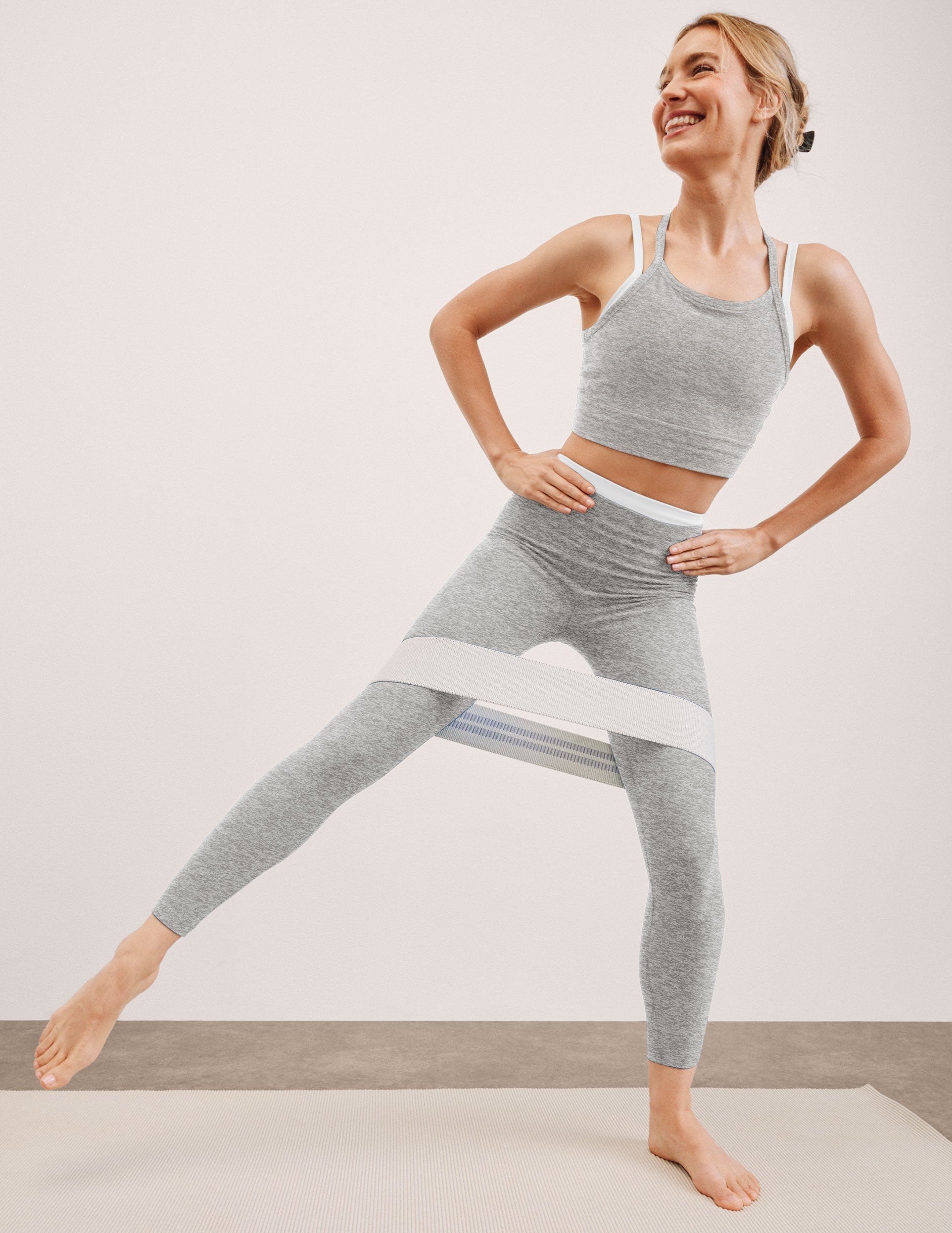 Beyond Yoga Spacedye Layered High Waisted Midi Legging Women's