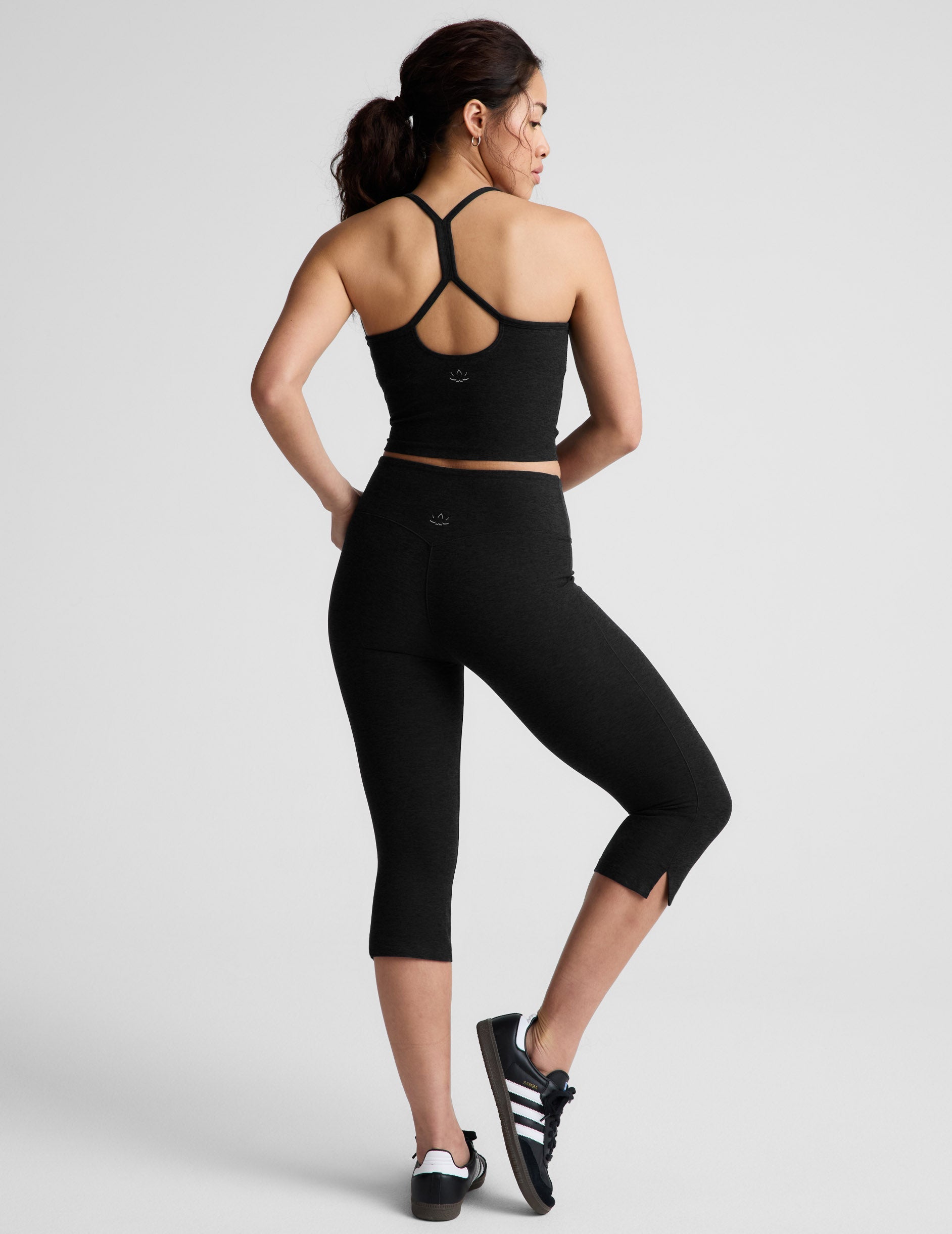 Beyond Yoga Spacedye MidRise Slit Pedal Pusher Legging Women's