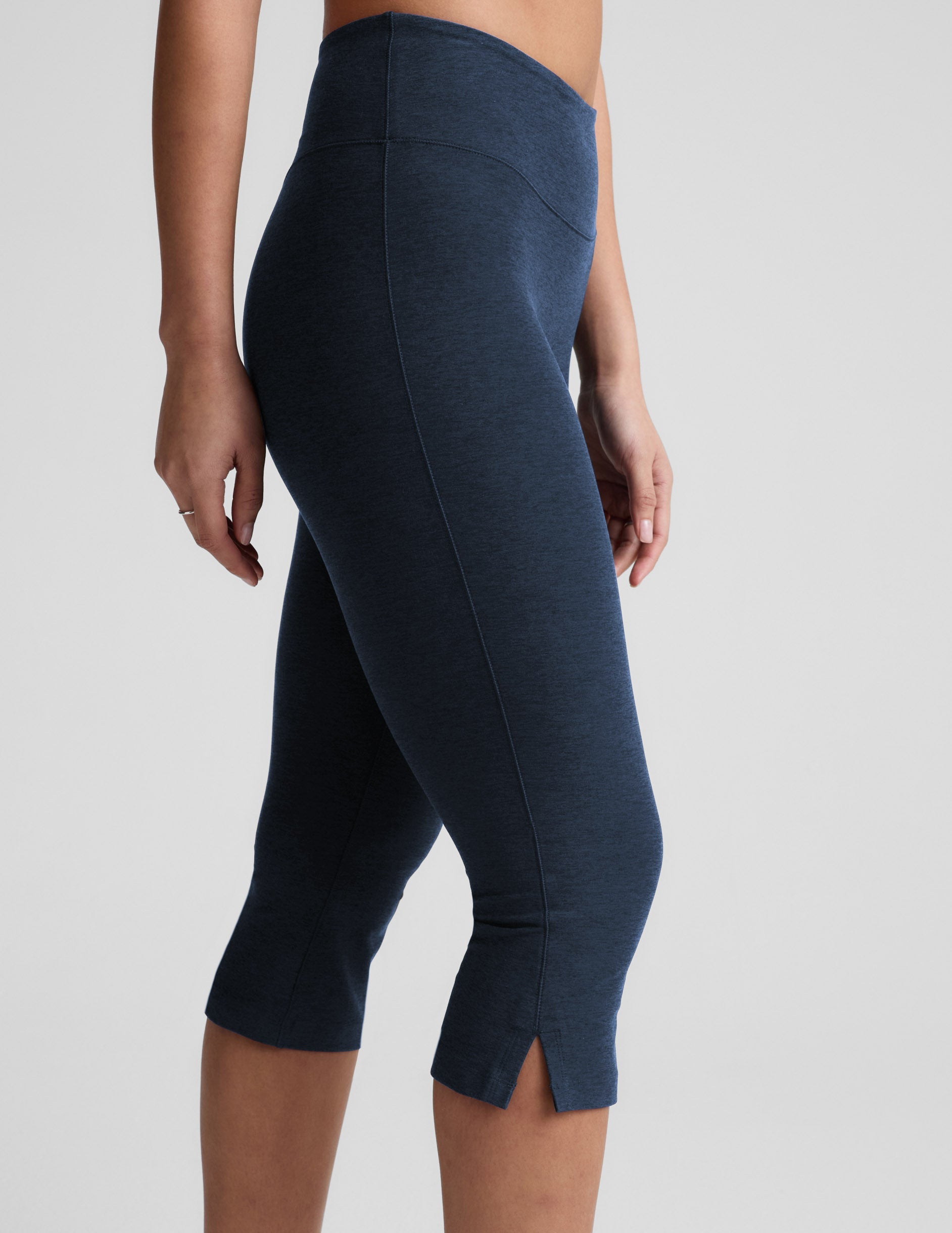 Beyond Yoga Spacedye MidRise Slit Pedal Pusher Legging Women's