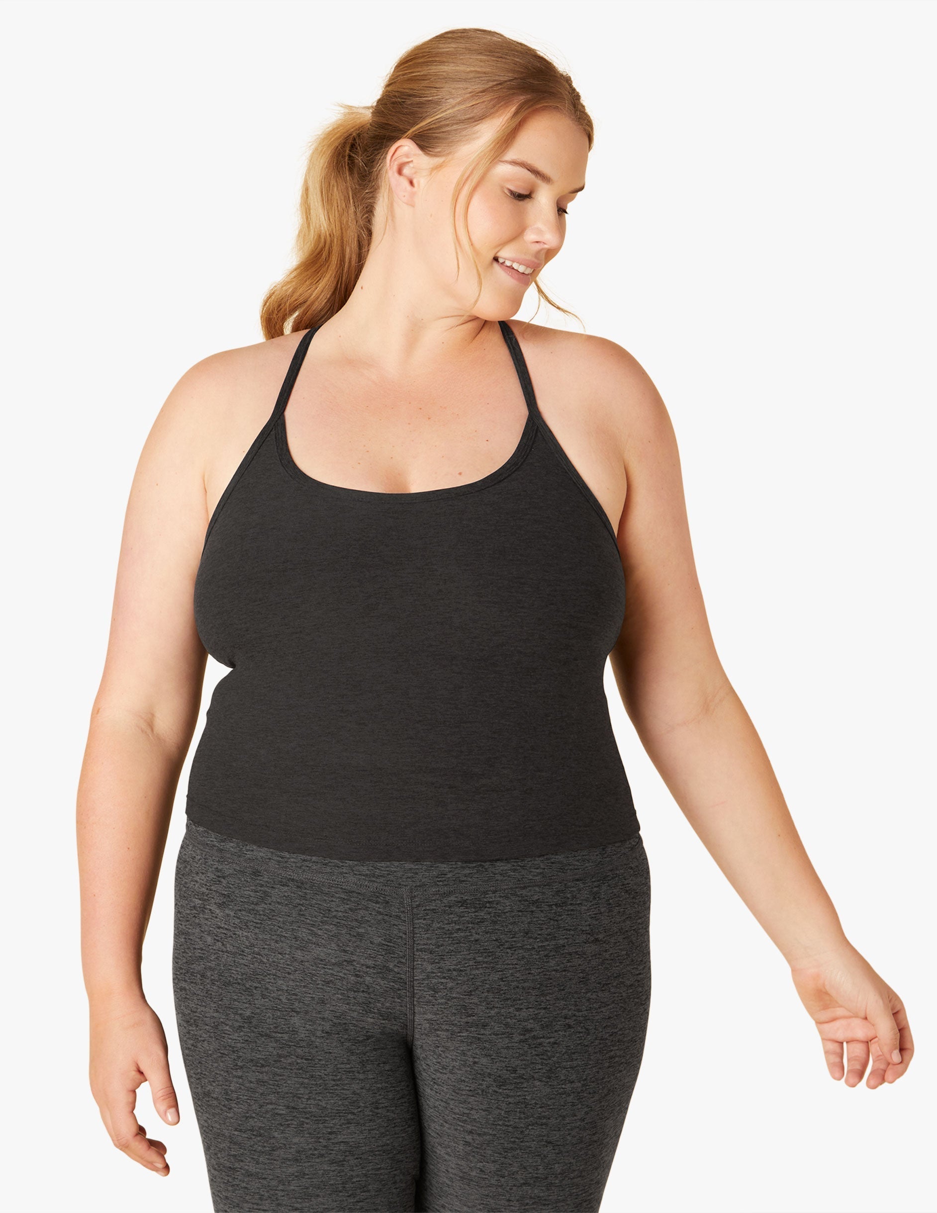 Beyond Yoga Spacedye Slim Racerback Cropped Tank Women's