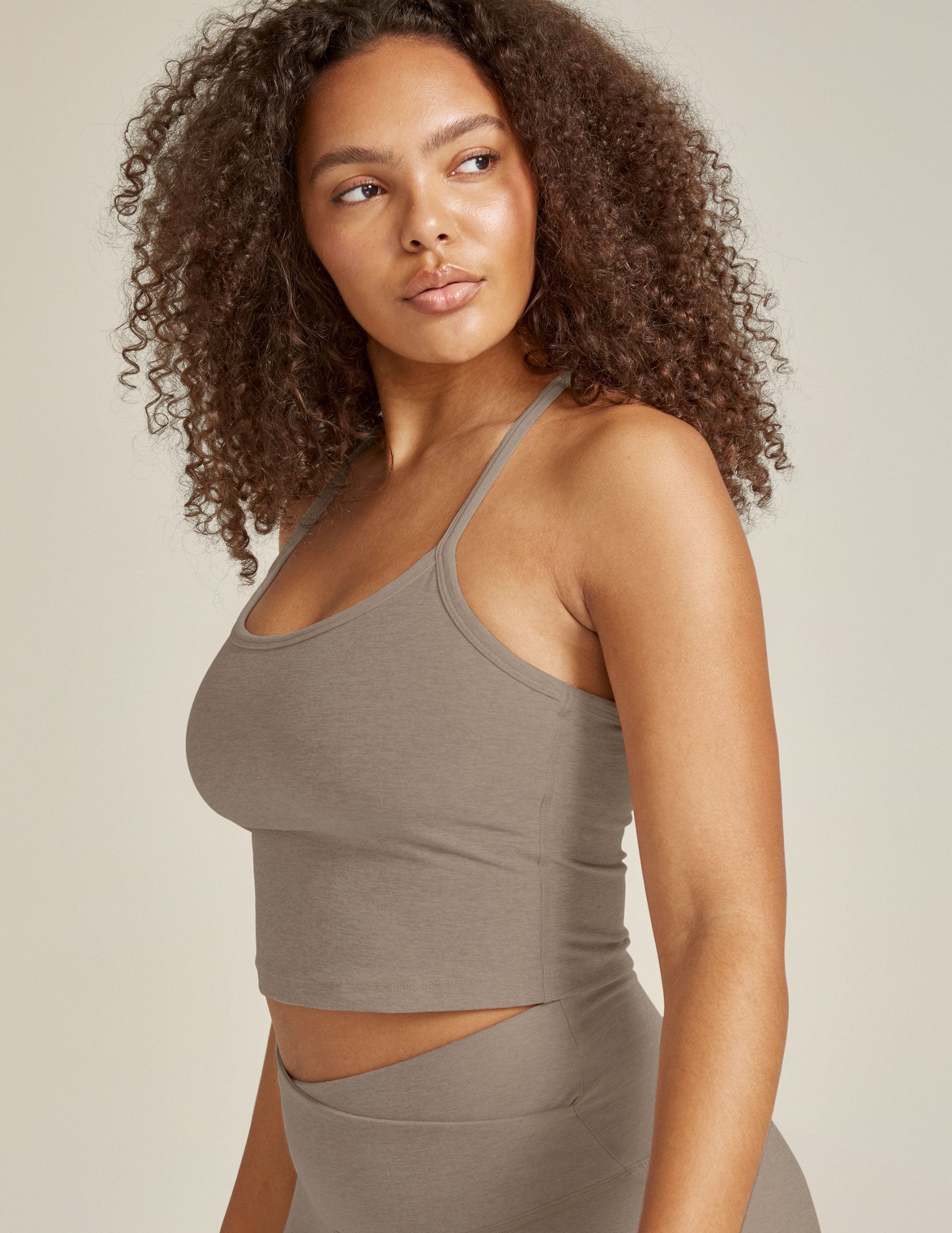 Beyond Yoga Spacedye Slim Racerback Cropped Tank Women's