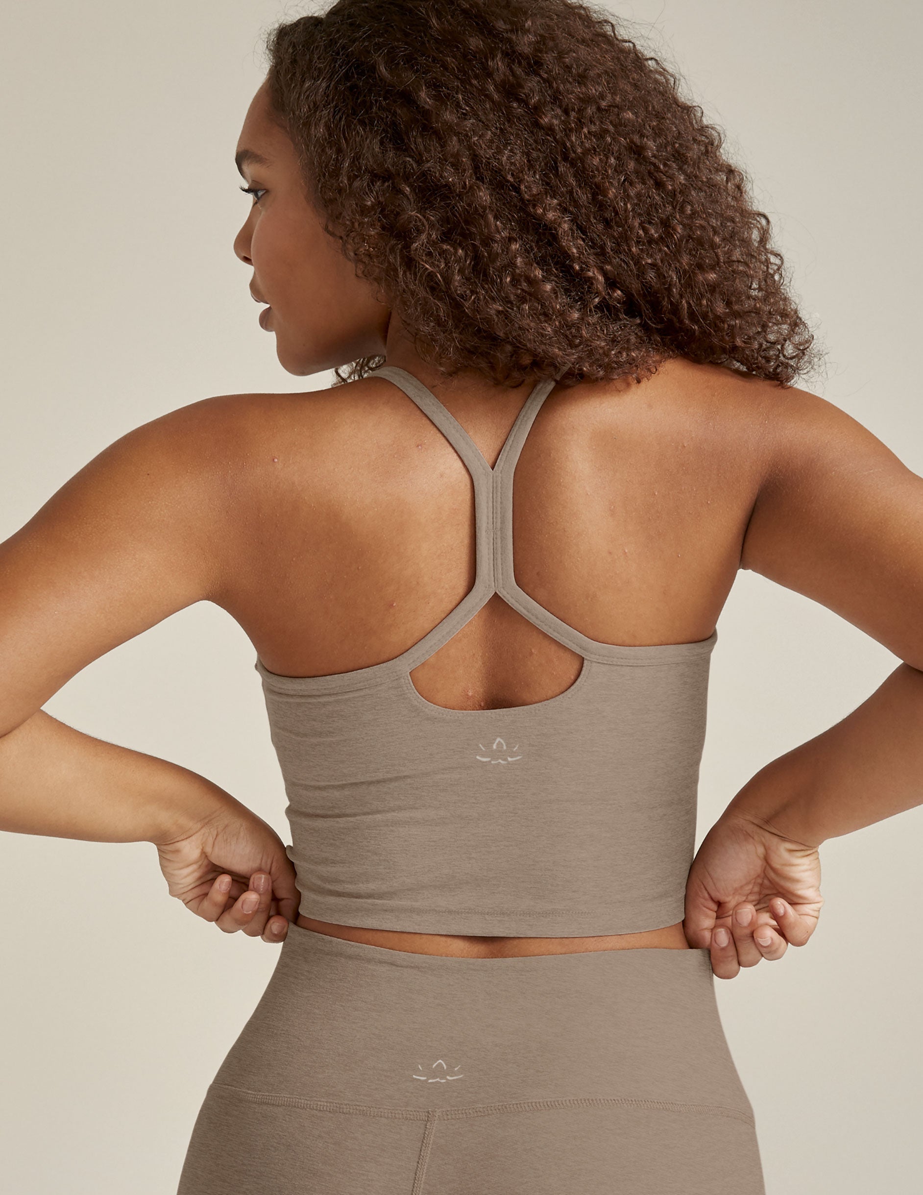 Beyond Yoga Spacedye Slim Racerback Cropped Tank Women's