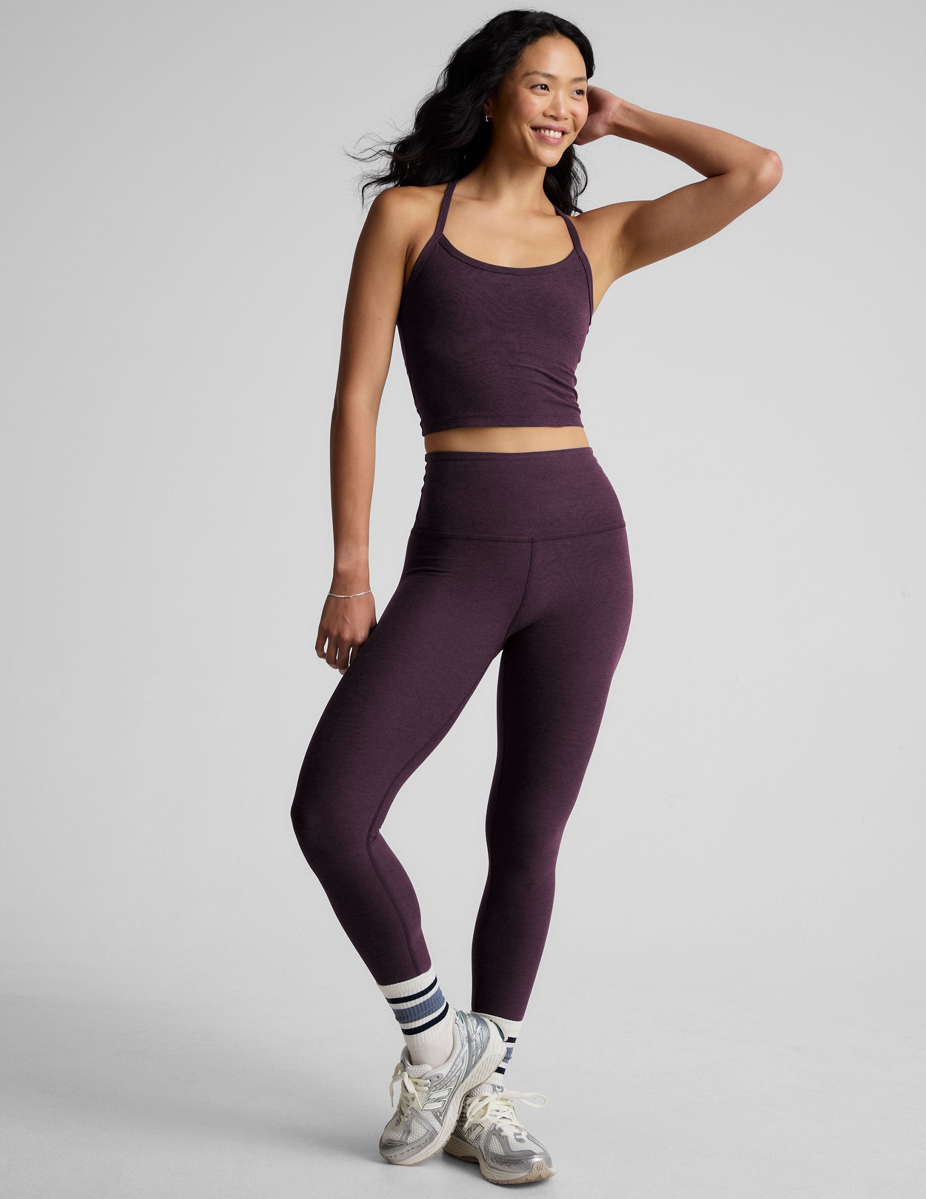 Beyond Yoga Spacedye Slim Racerback Cropped Tank Women's