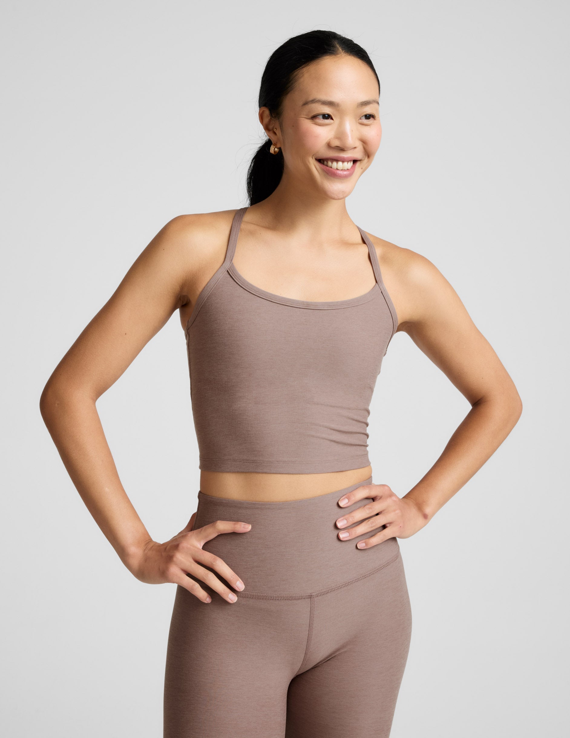 Beyond Yoga Spacedye Slim Racerback Cropped Tank Women's
