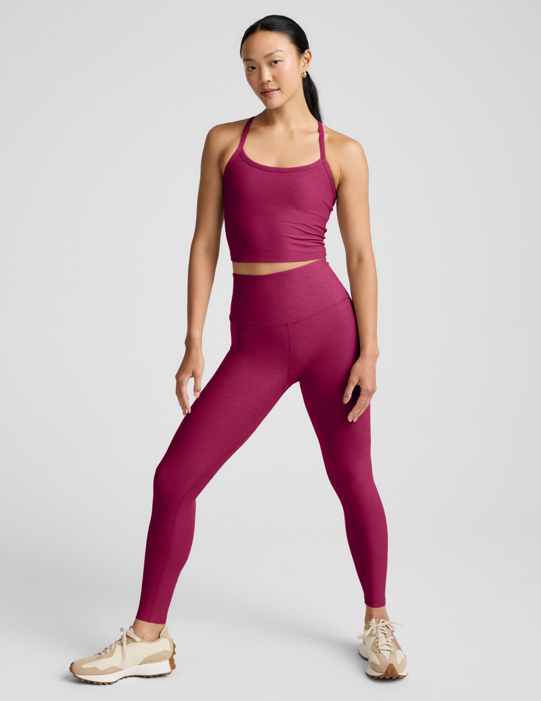 Beyond Yoga Spacedye Slim Racerback Cropped Tank Women's