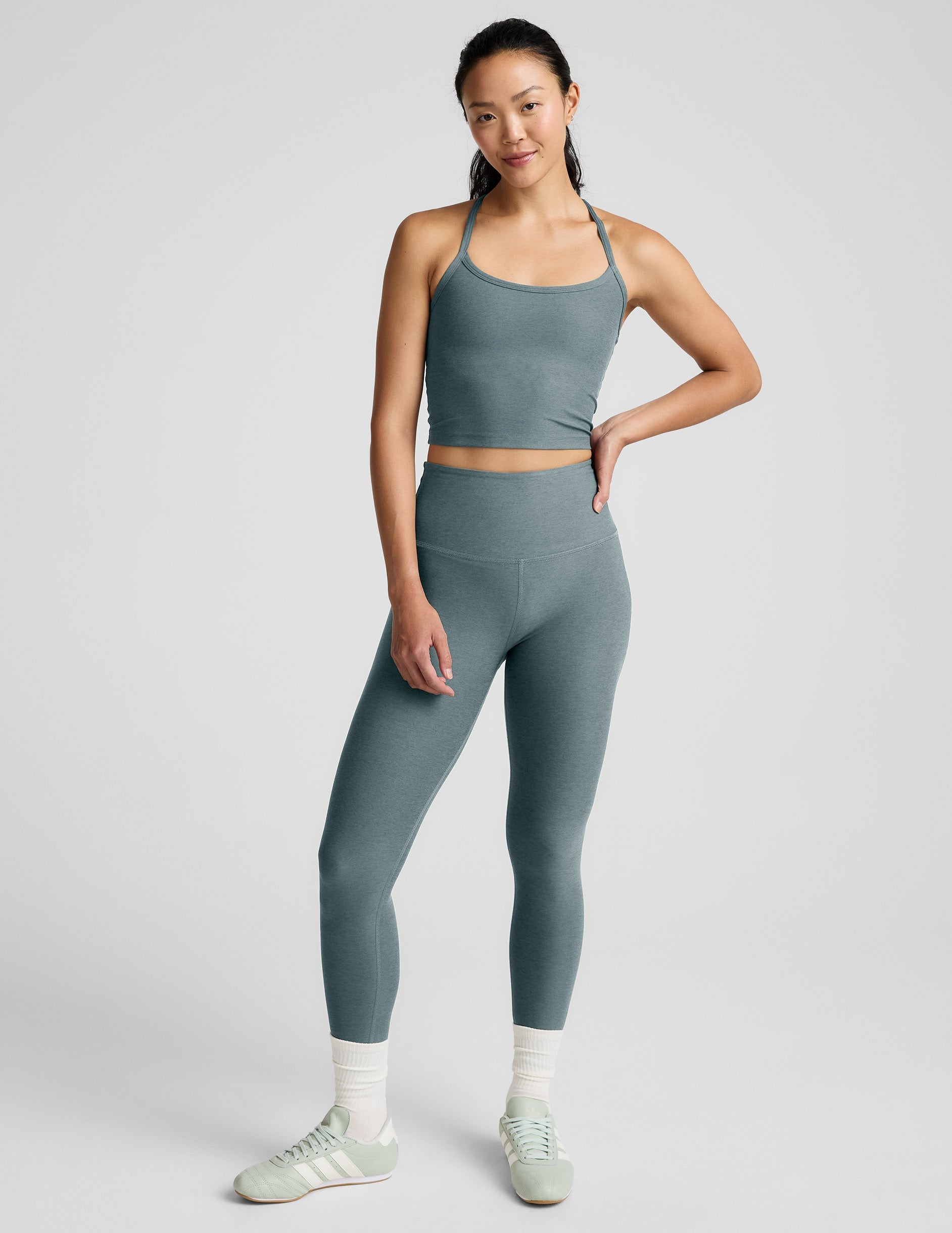 Beyond Yoga Spacedye Slim Racerback Cropped Tank Women's