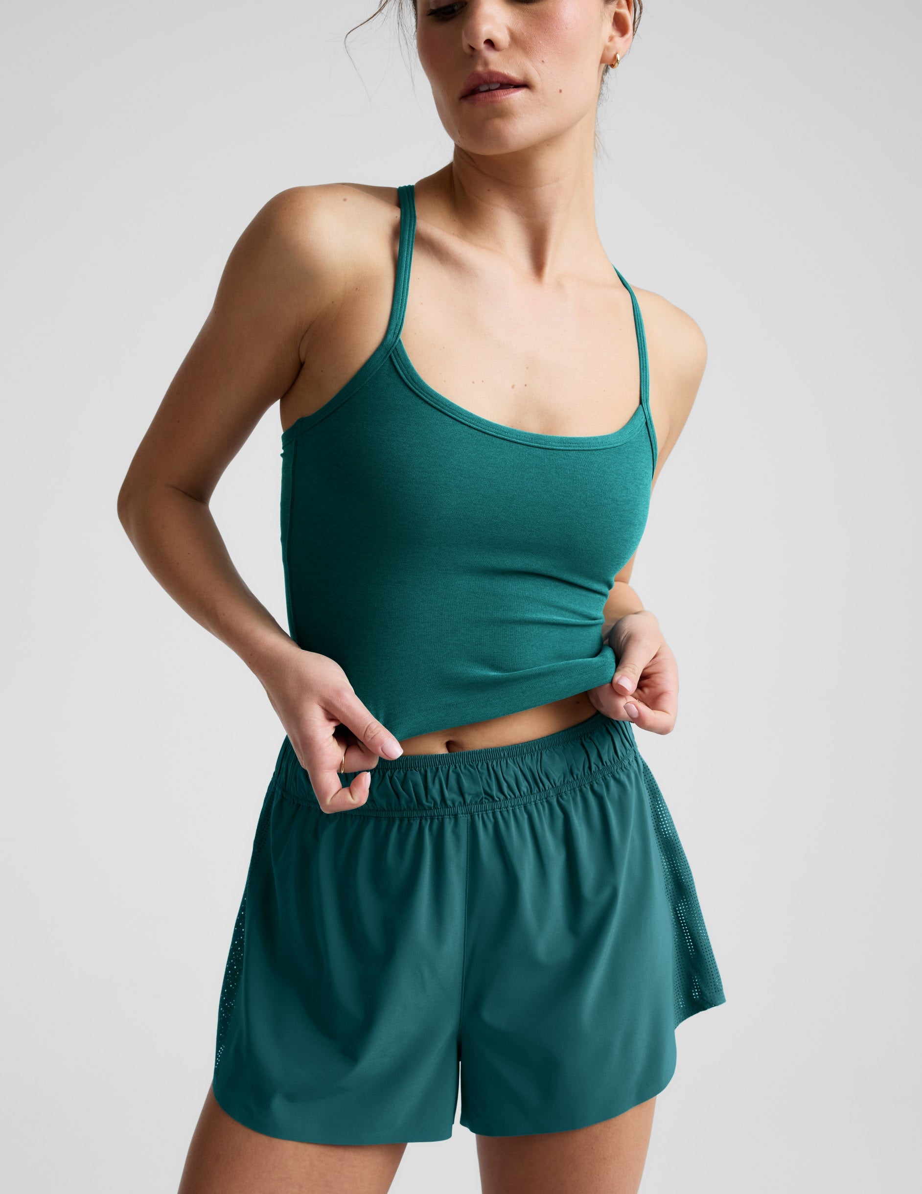Beyond Yoga Spacedye Slim Racerback Cropped Tank Women's