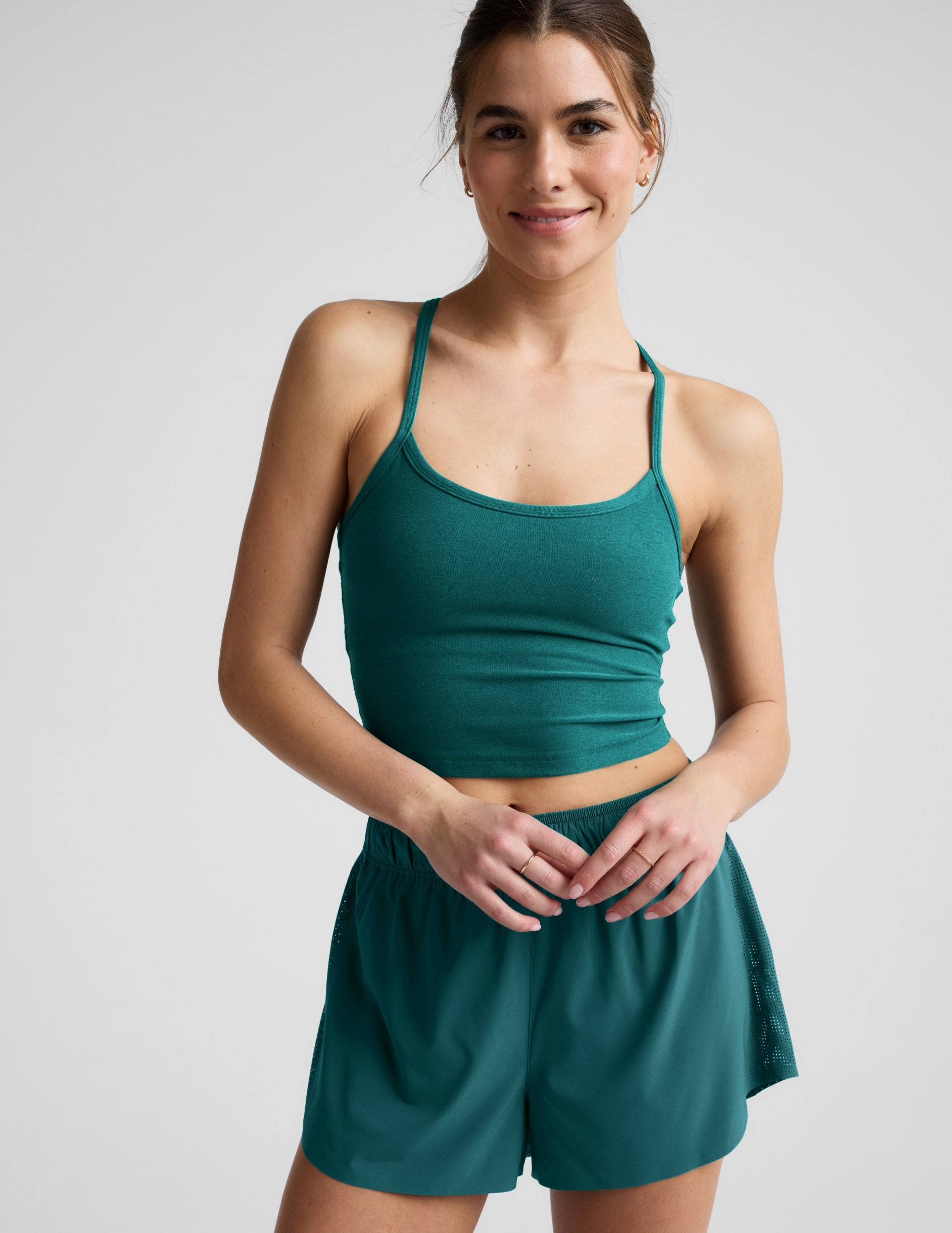 Beyond Yoga Spacedye Slim Racerback Cropped Tank Women's