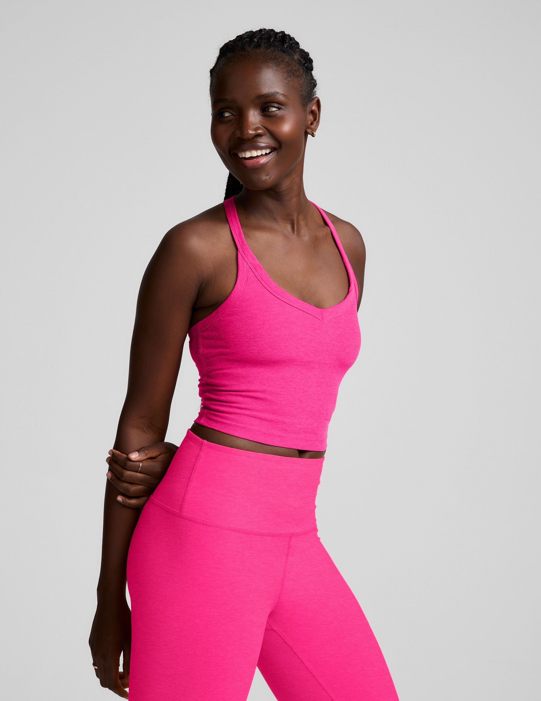 Beyond Yoga Spacedye On The Up Cropped Tank Women's