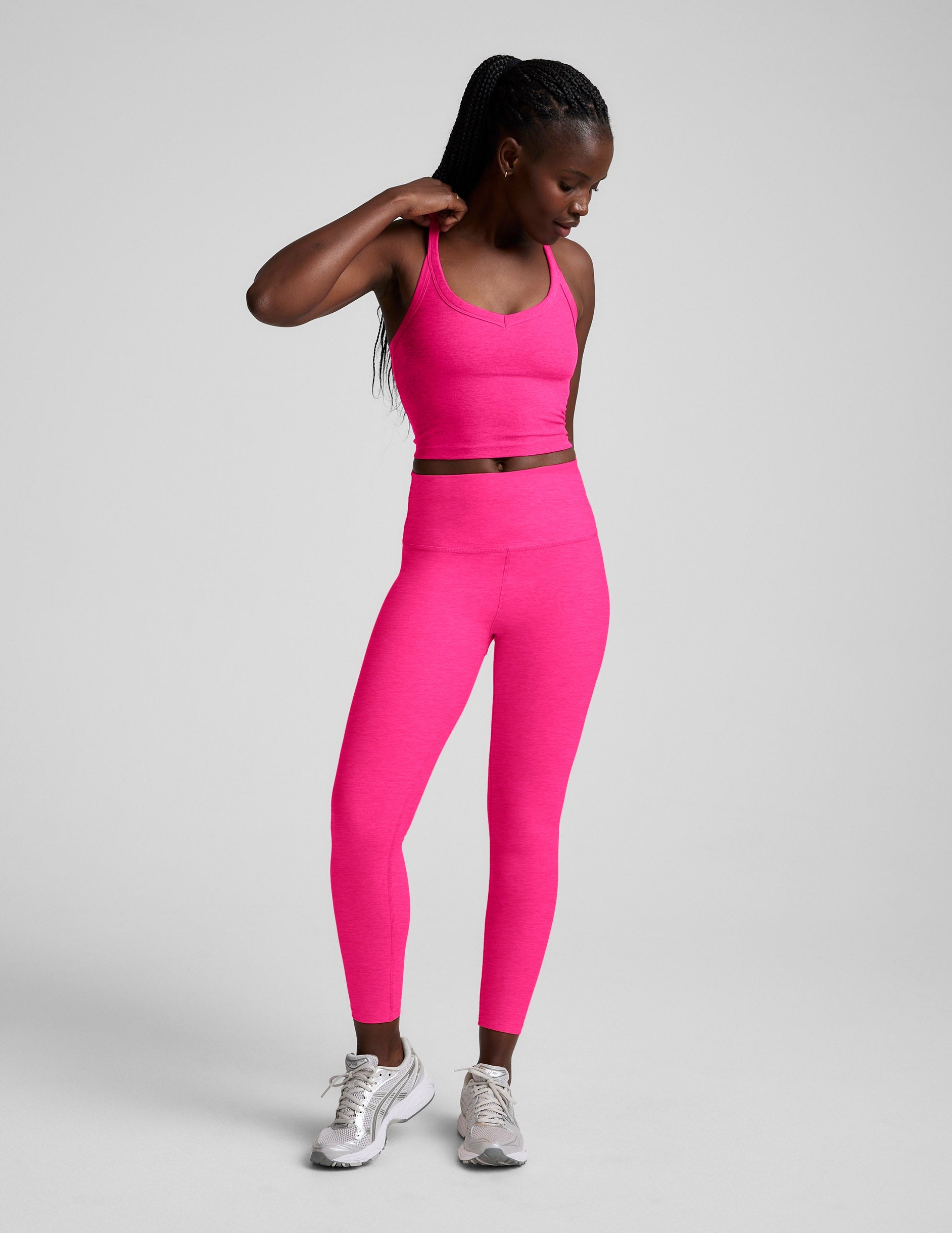 Beyond Yoga Spacedye On The Up Cropped Tank Women's