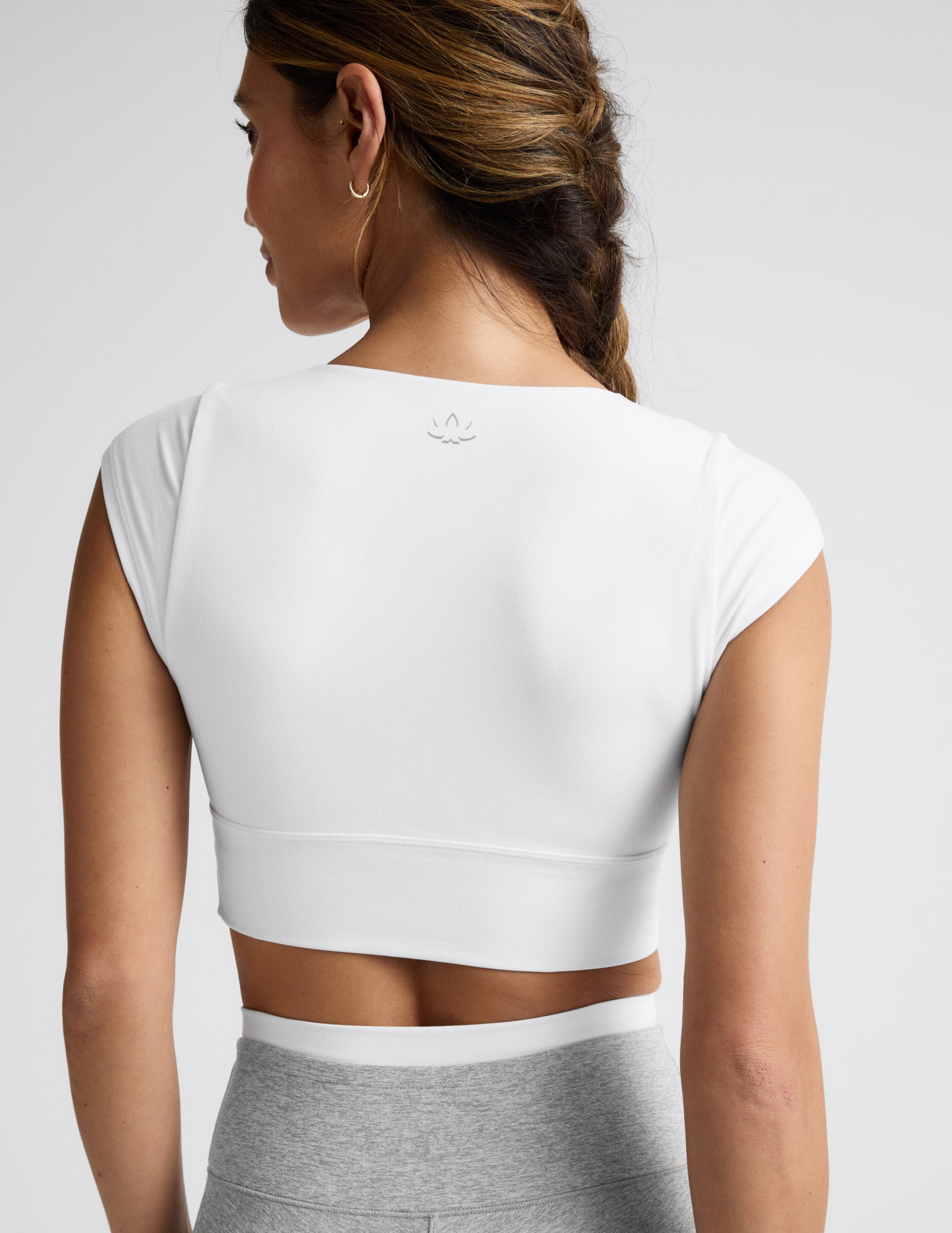 Beyond Yoga Spacedye Get It Twisted Cropped Tee Women's