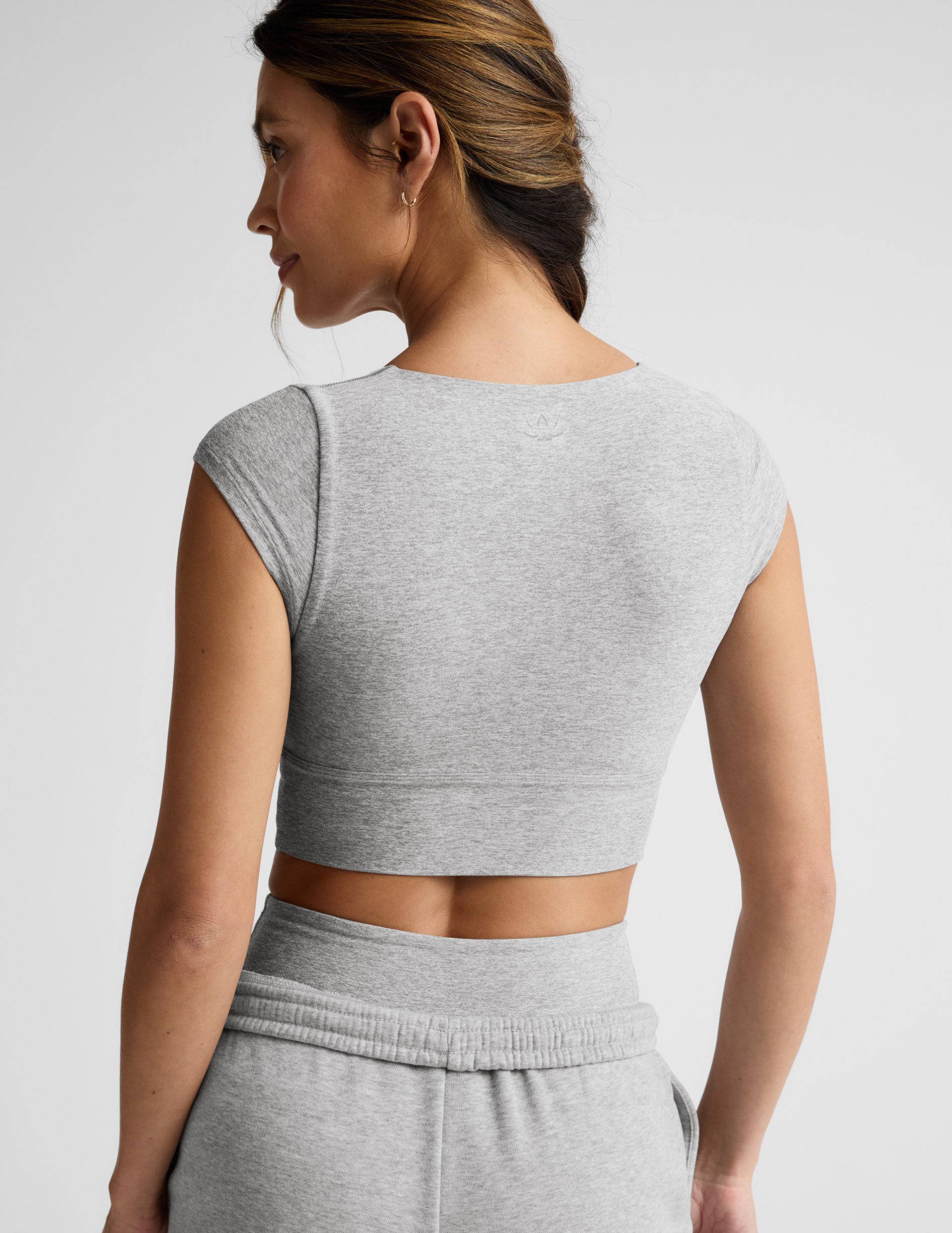 Beyond Yoga Spacedye Get It Twisted Cropped Tee Women's