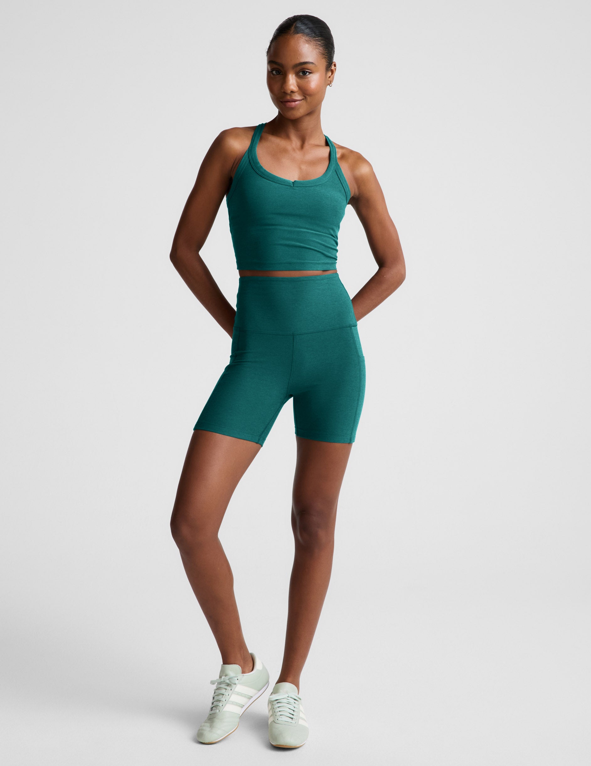 Beyond Yoga Spacedye Keep Pace 5 Pocket Short Women's