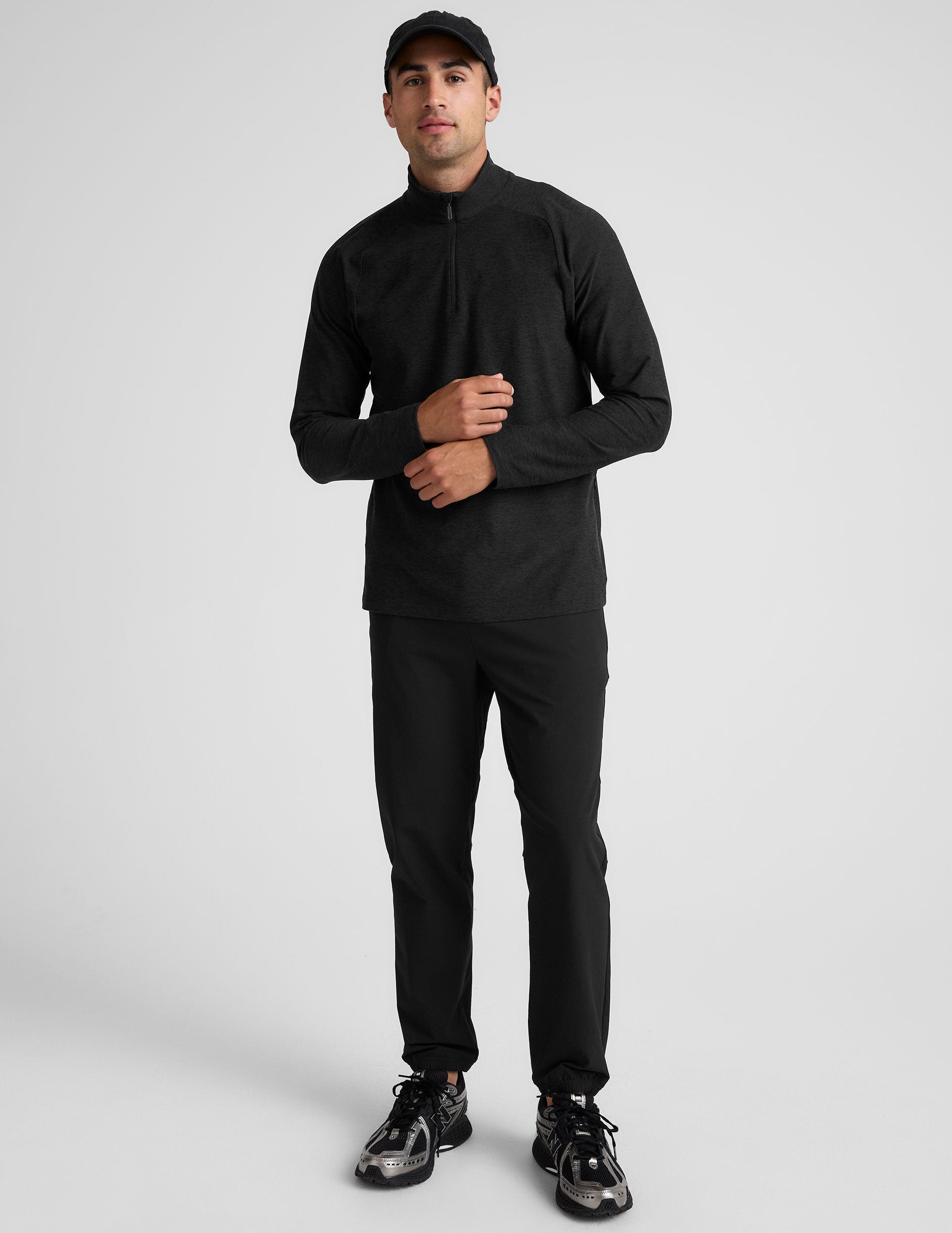 Beyond Yoga Spacedye Terrain Mens Quarter Zip Pullover